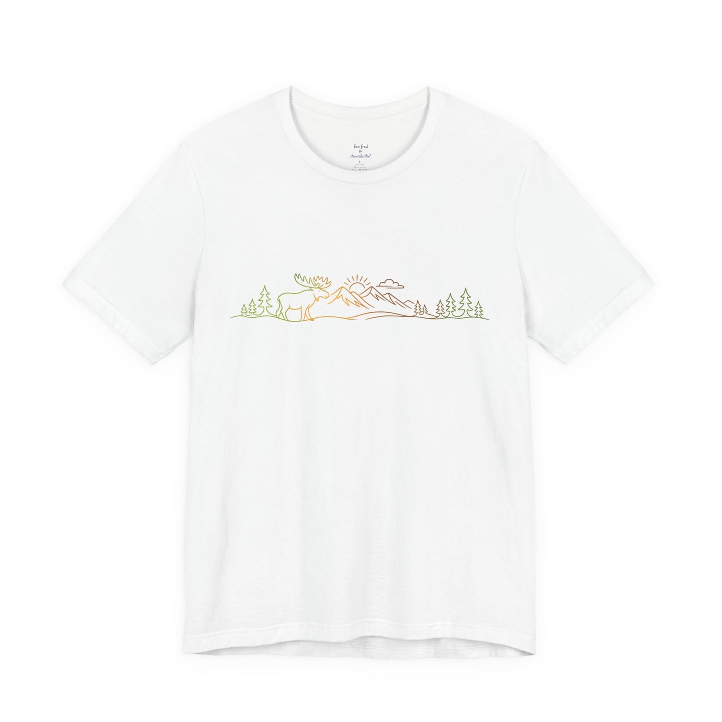 Moose Mountain Scene | Hiking Tee