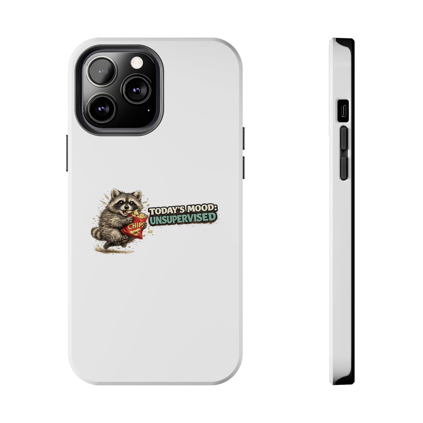 Today's Mood Raccoon Phone Case — Tough & Cute Protective Phone Cover