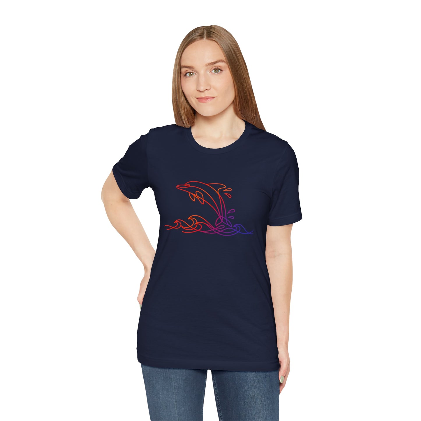 Dolphin Wild Lines T-Shirt