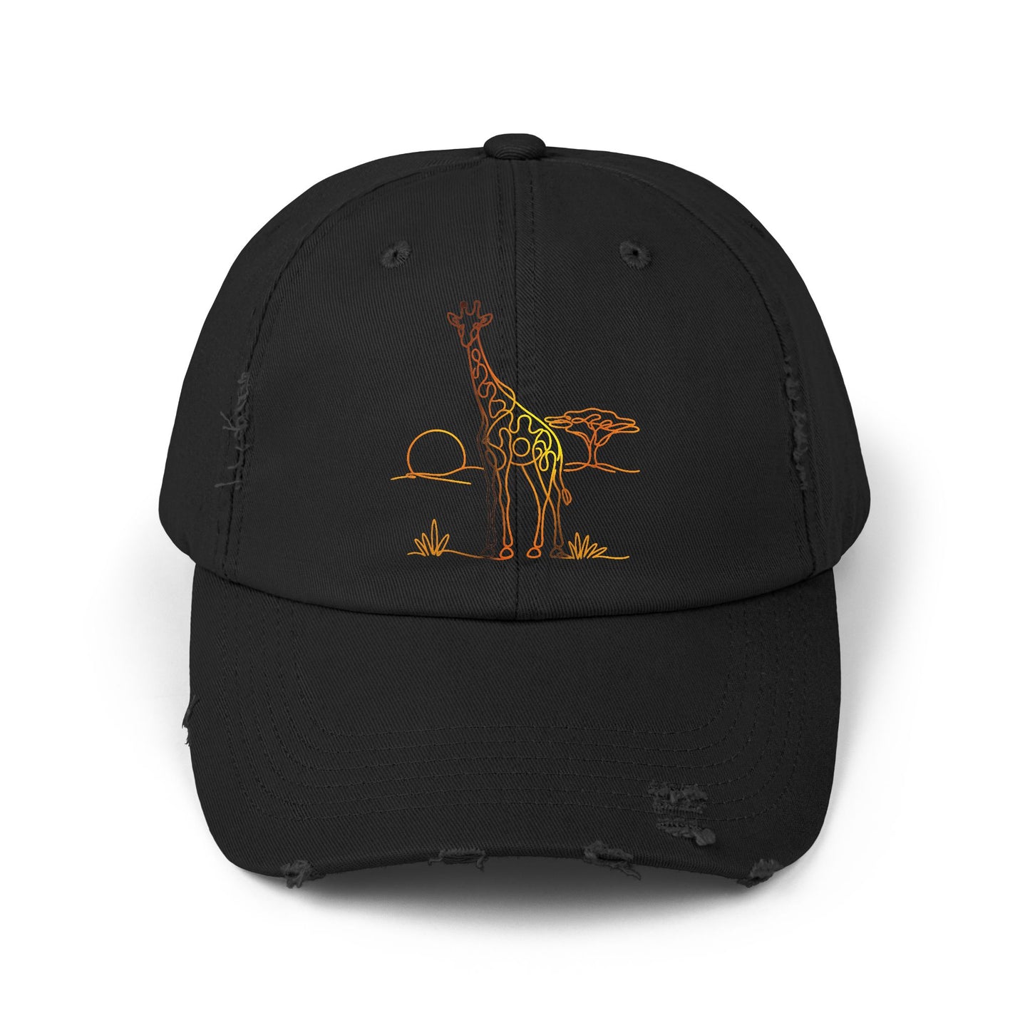 Safari Giraffe | Distressed Cap