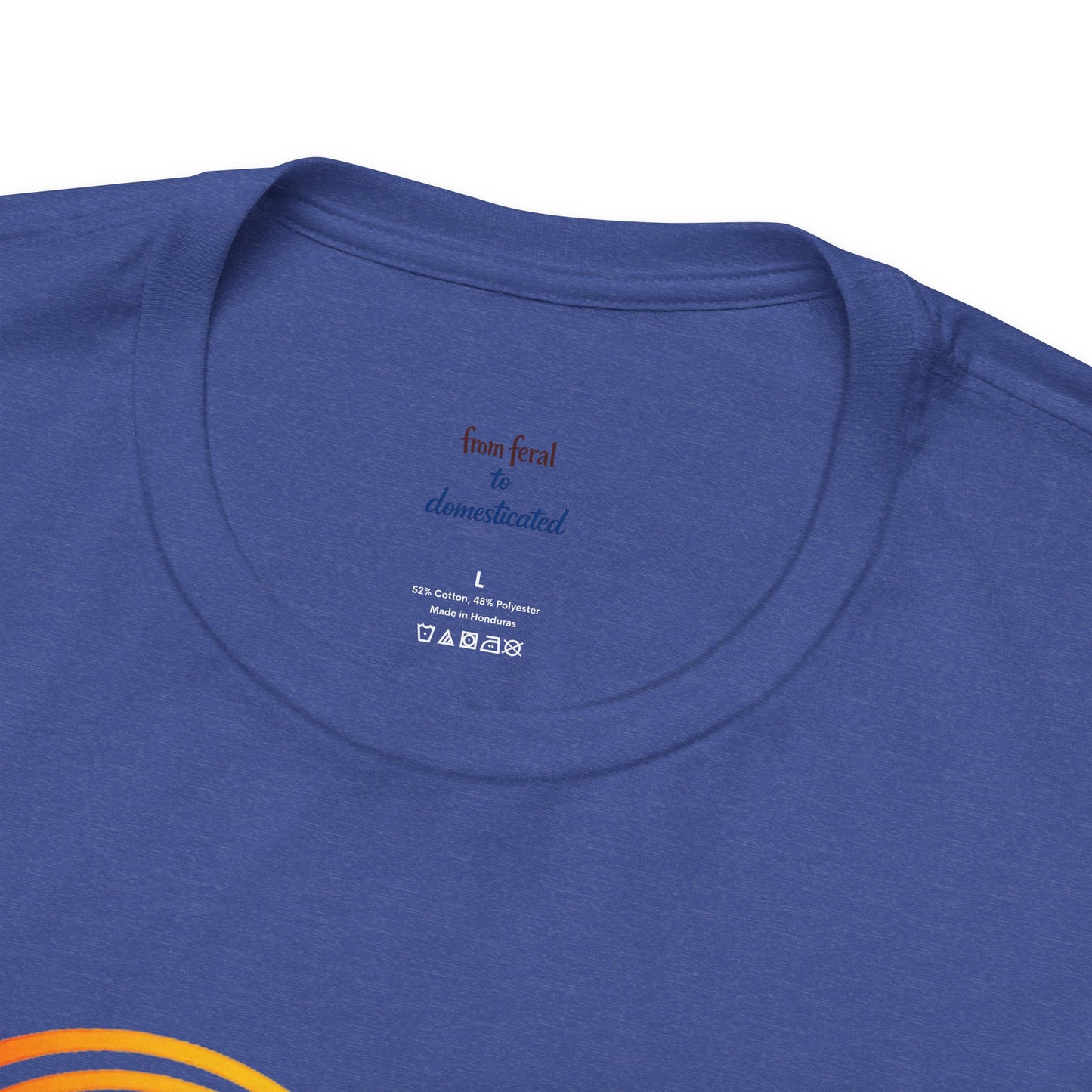 Heart/Paw Colorful Line-Work T-Shirt