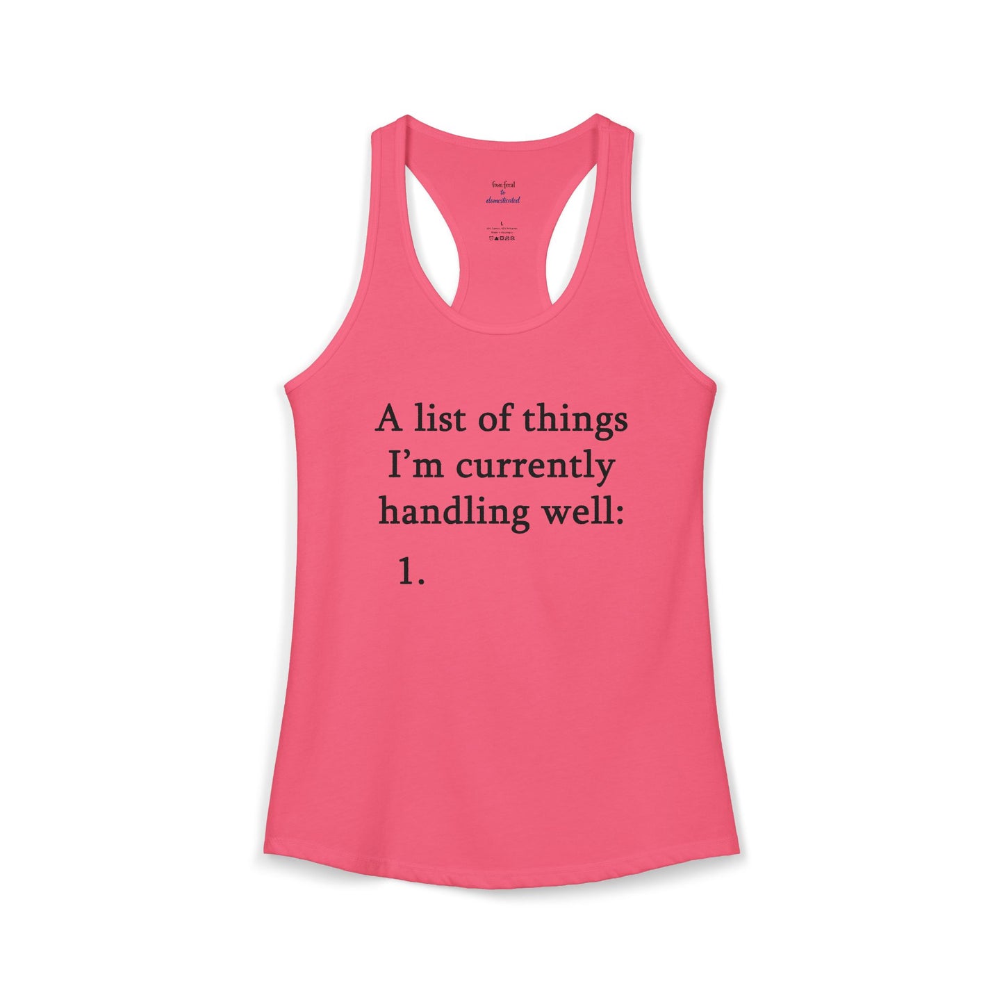 A List Racerback Tank