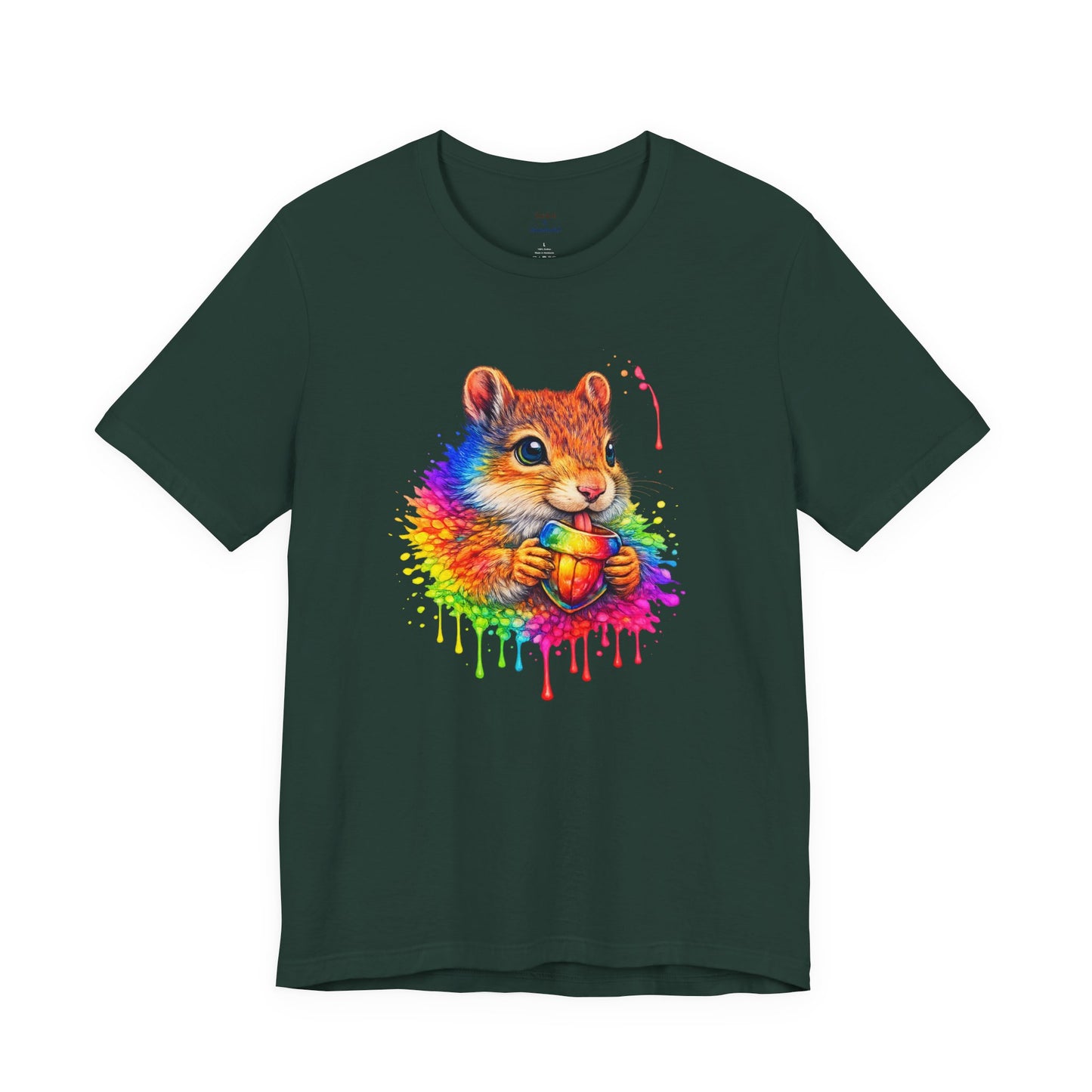 Watercolor Wildlife Squirrel T-Shirt