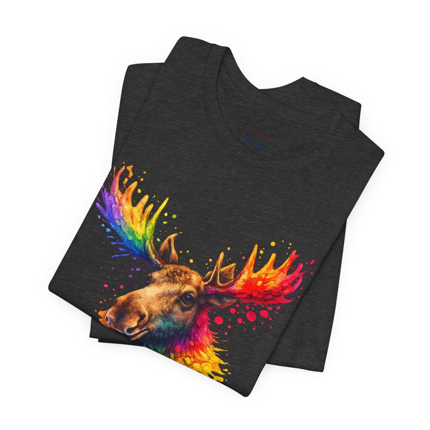 Watercolor Wildlife Moose T-Shirt