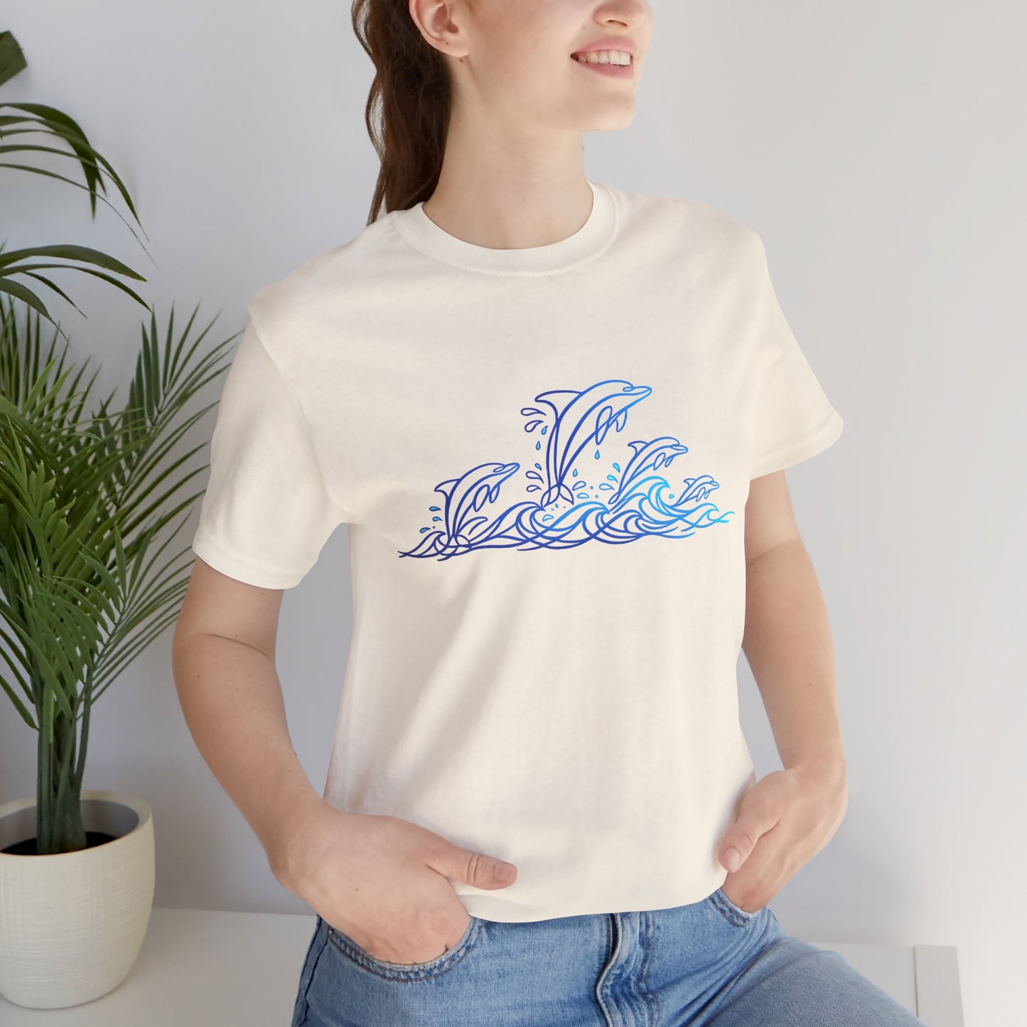 Dolphin Pod Wild Lines T-Shirt