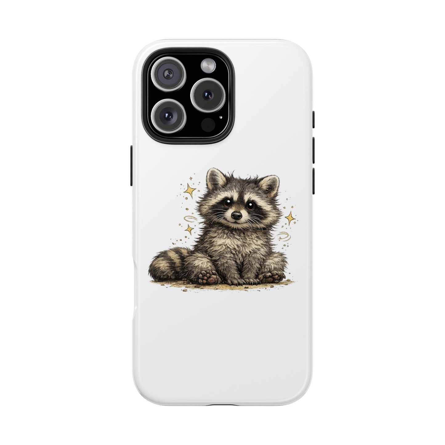 Sweet & Savage Raccoon Phone Case — Tough & Cute Protective Phone Cover