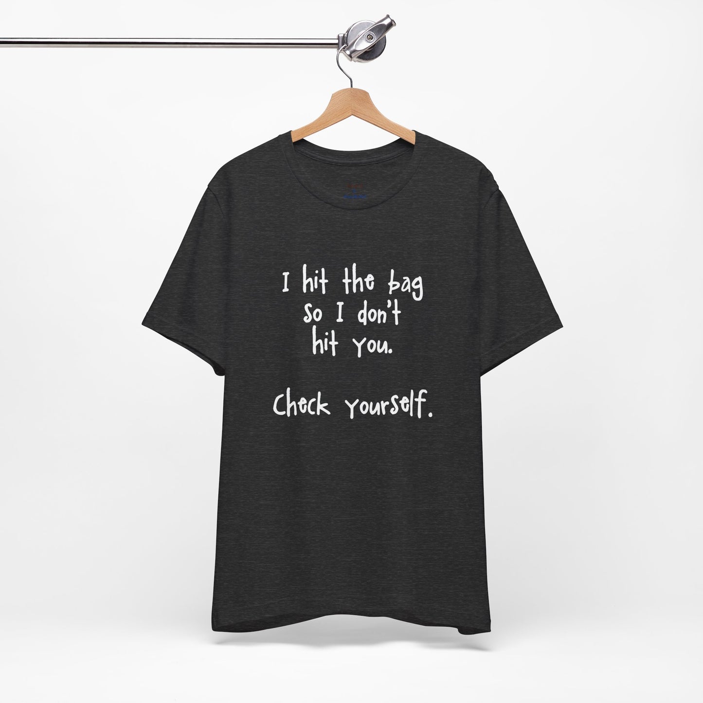 "Check Yourself" Kickboxing Tee