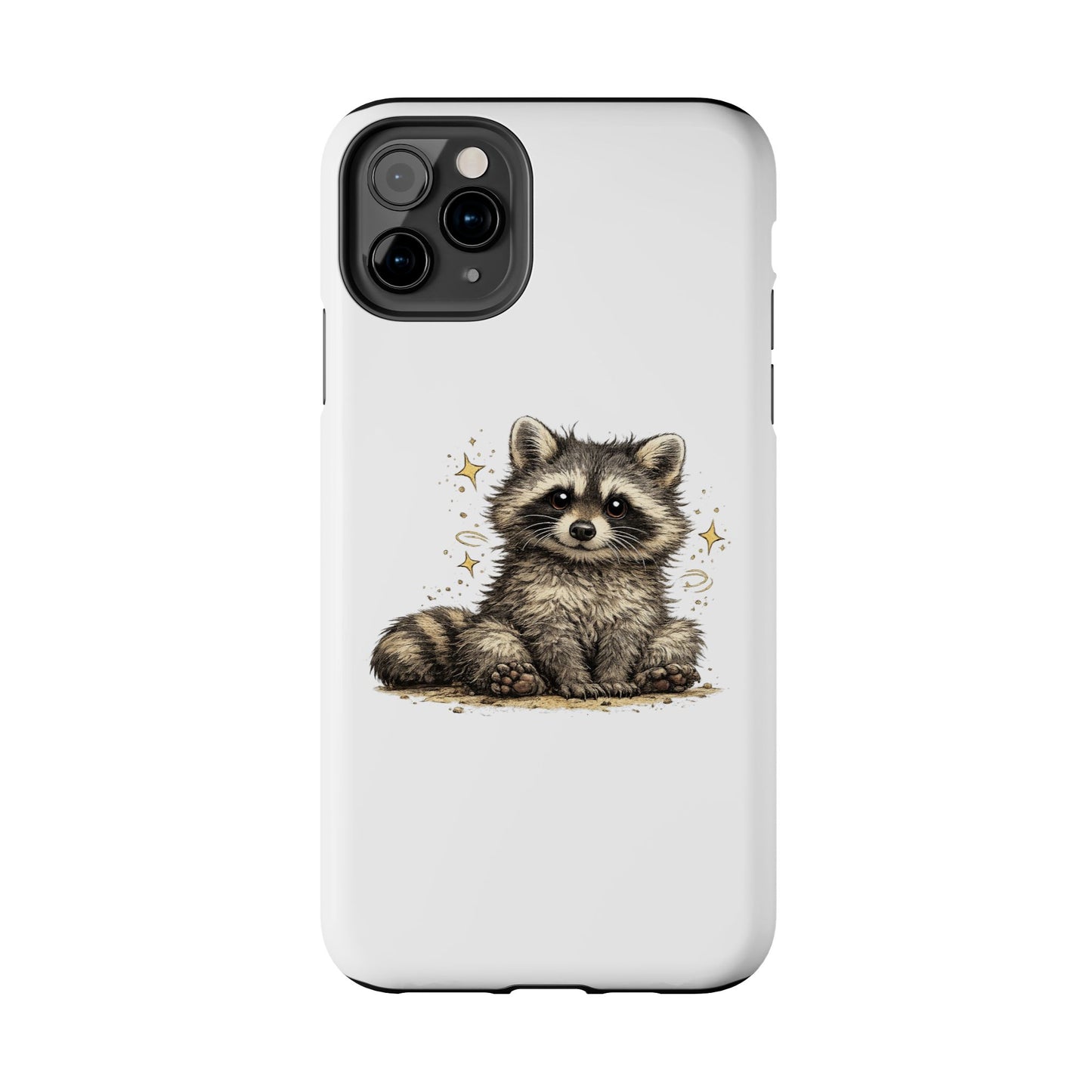 Sweet & Savage Raccoon Phone Case — Tough & Cute Protective Phone Cover