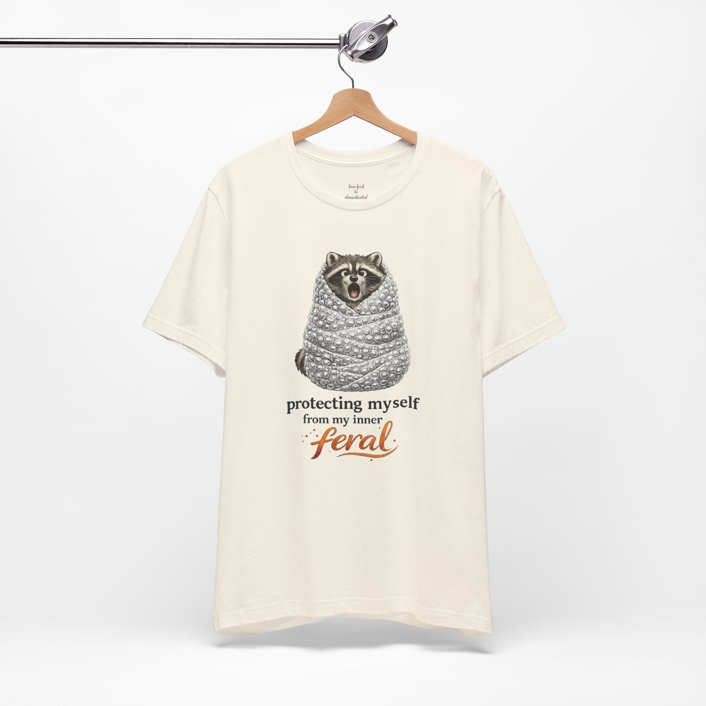 Bubble Wrapped Raccoon T-shirt