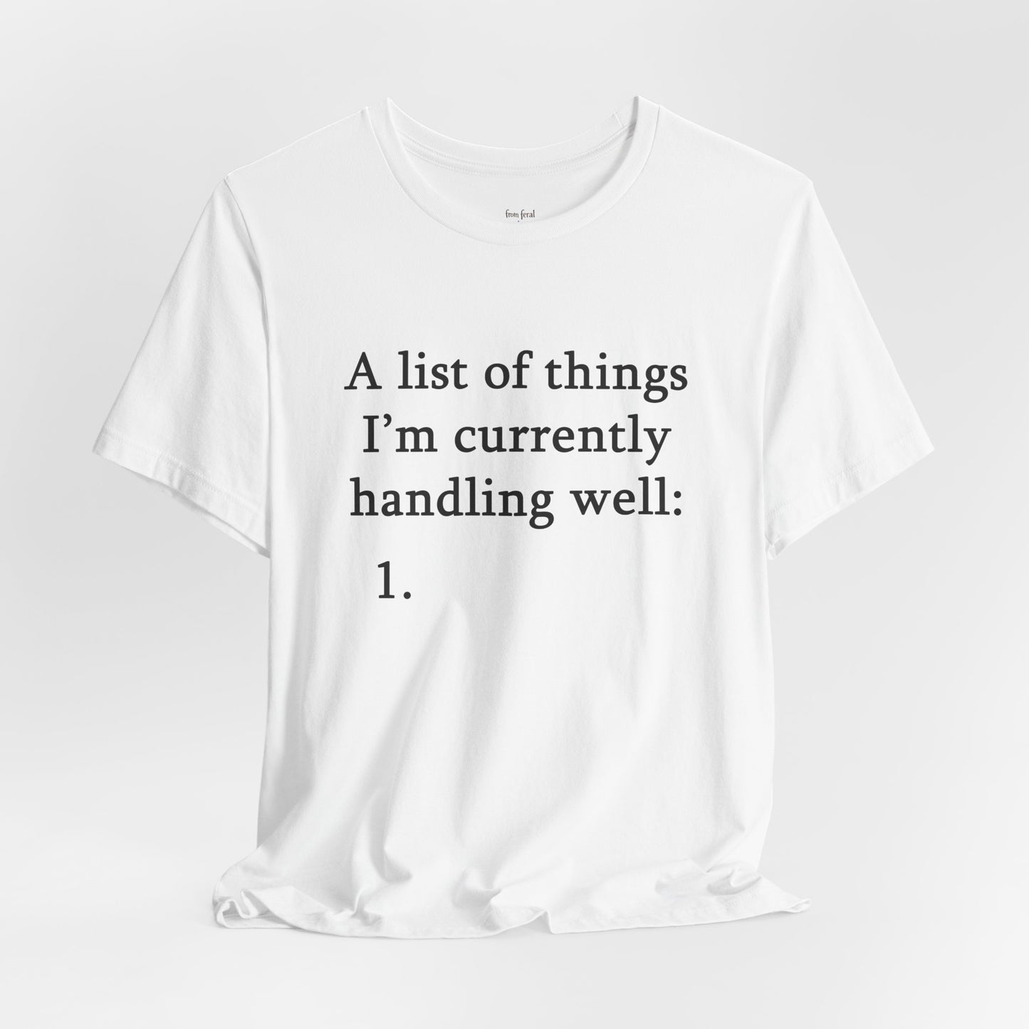 A List Tee