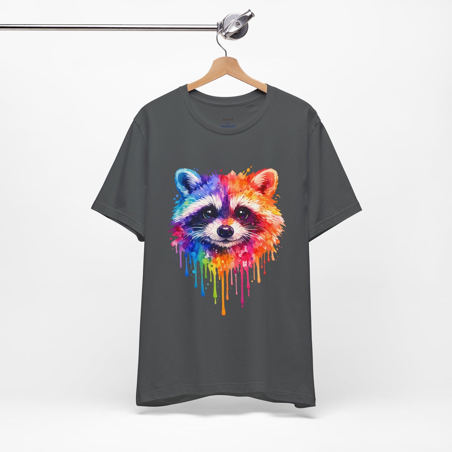 Watercolor Wildlife Raccoon T-Shirt