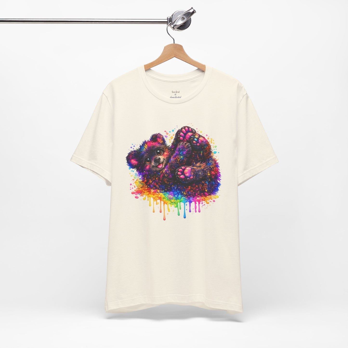 Watercolor Wildlife Bear Cub T-Shirt