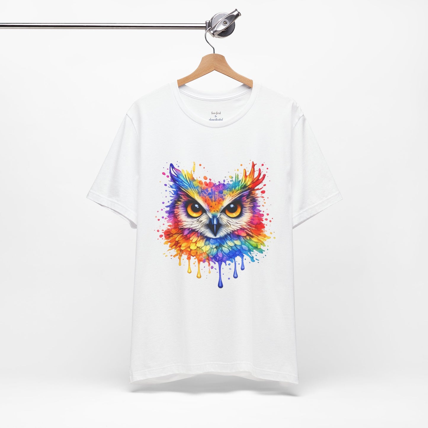 Watercolor Wildlife Owl T-Shirt
