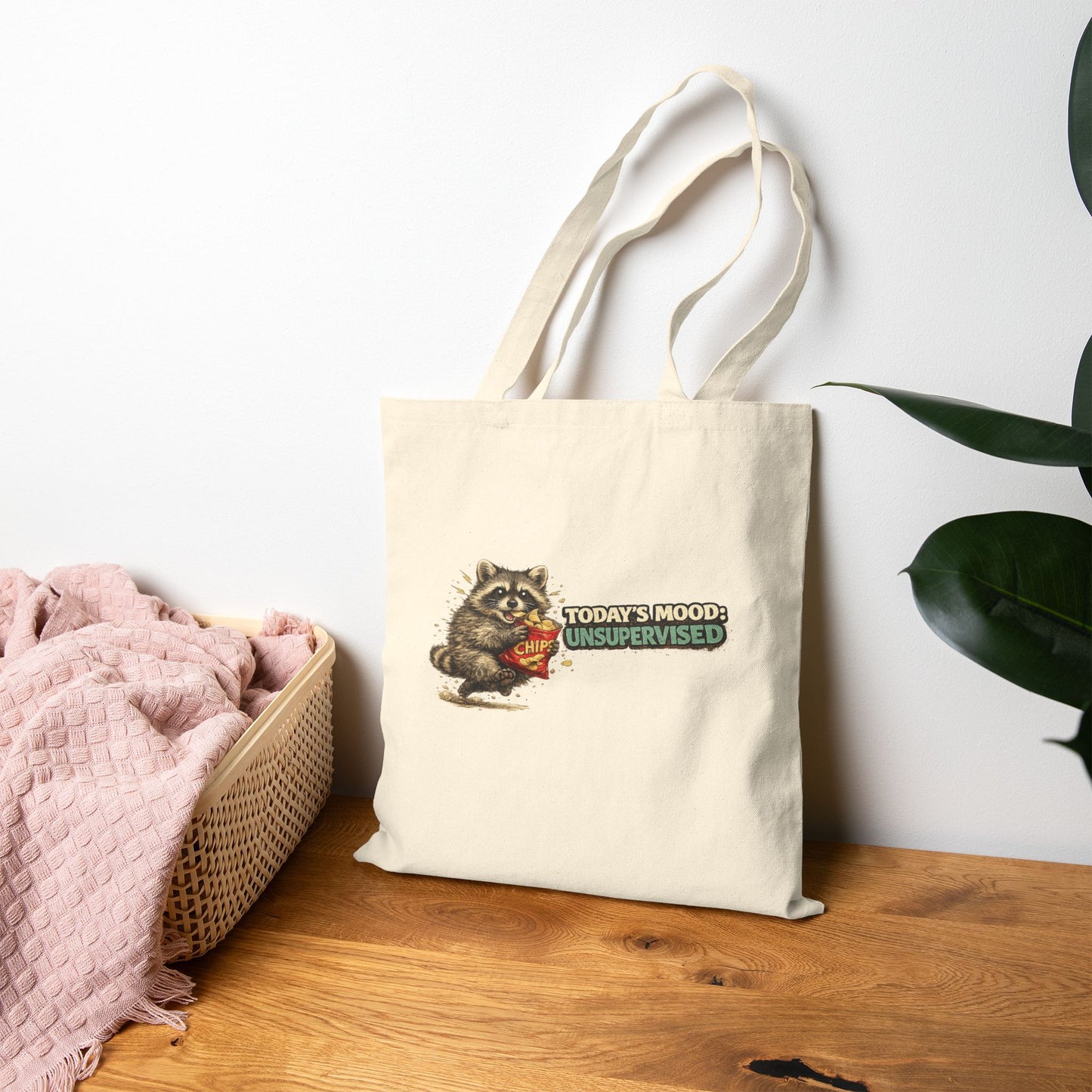 Today's Mood Canvas Tote Bag