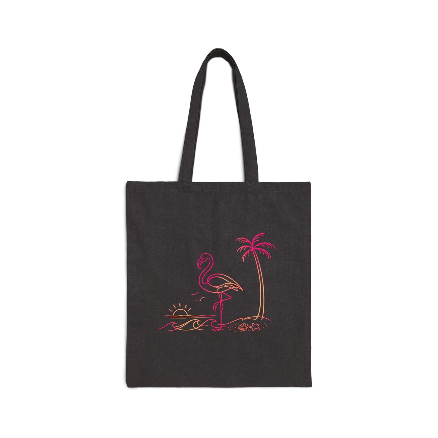 Flashy Flamingo Tote Bag