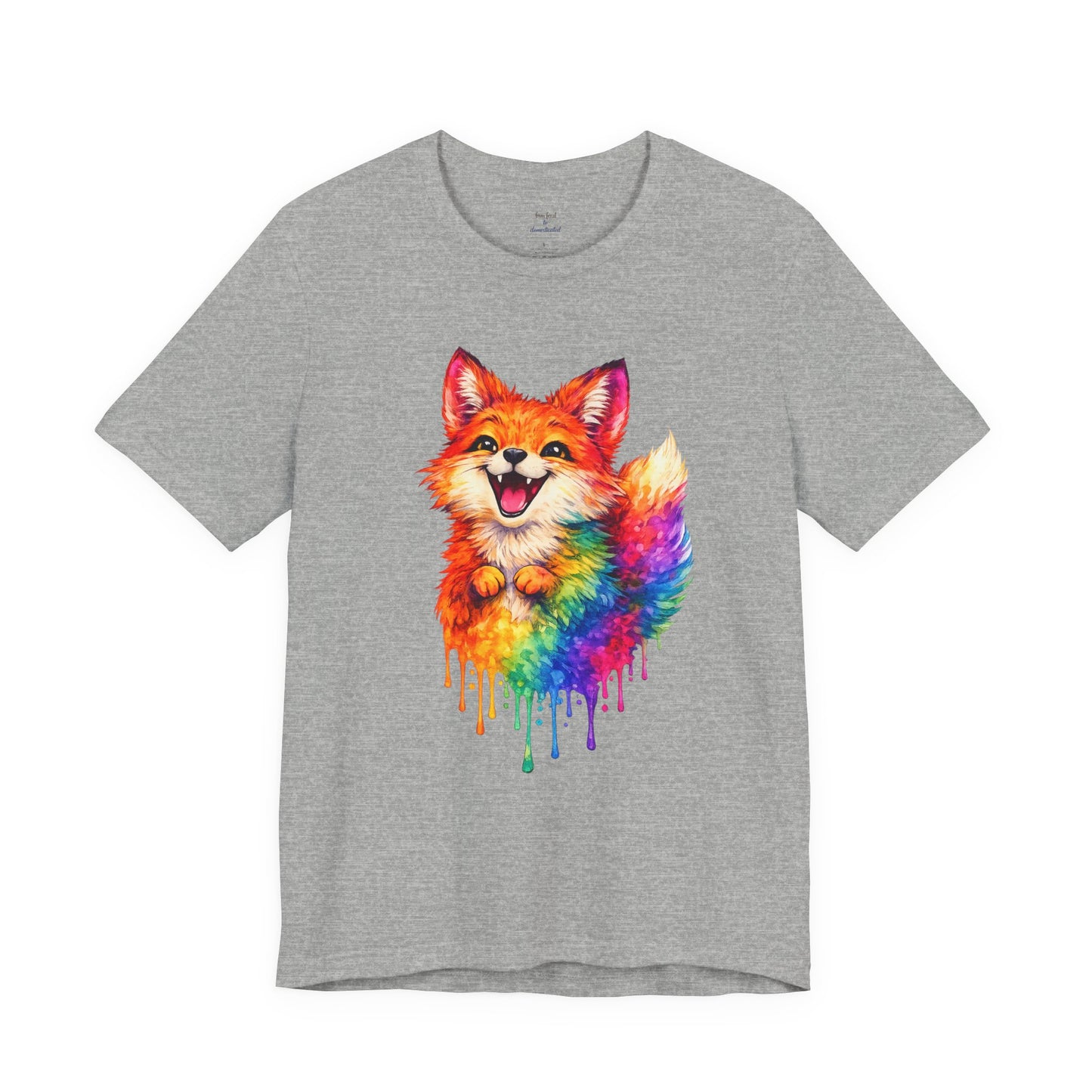 Watercolor Wildlife Fox T-Shirt