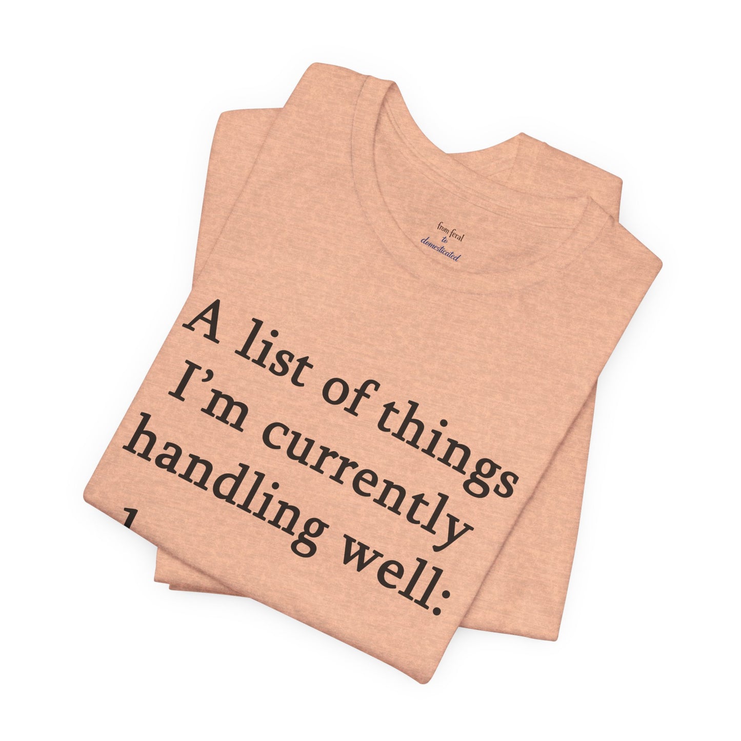 A List Tee