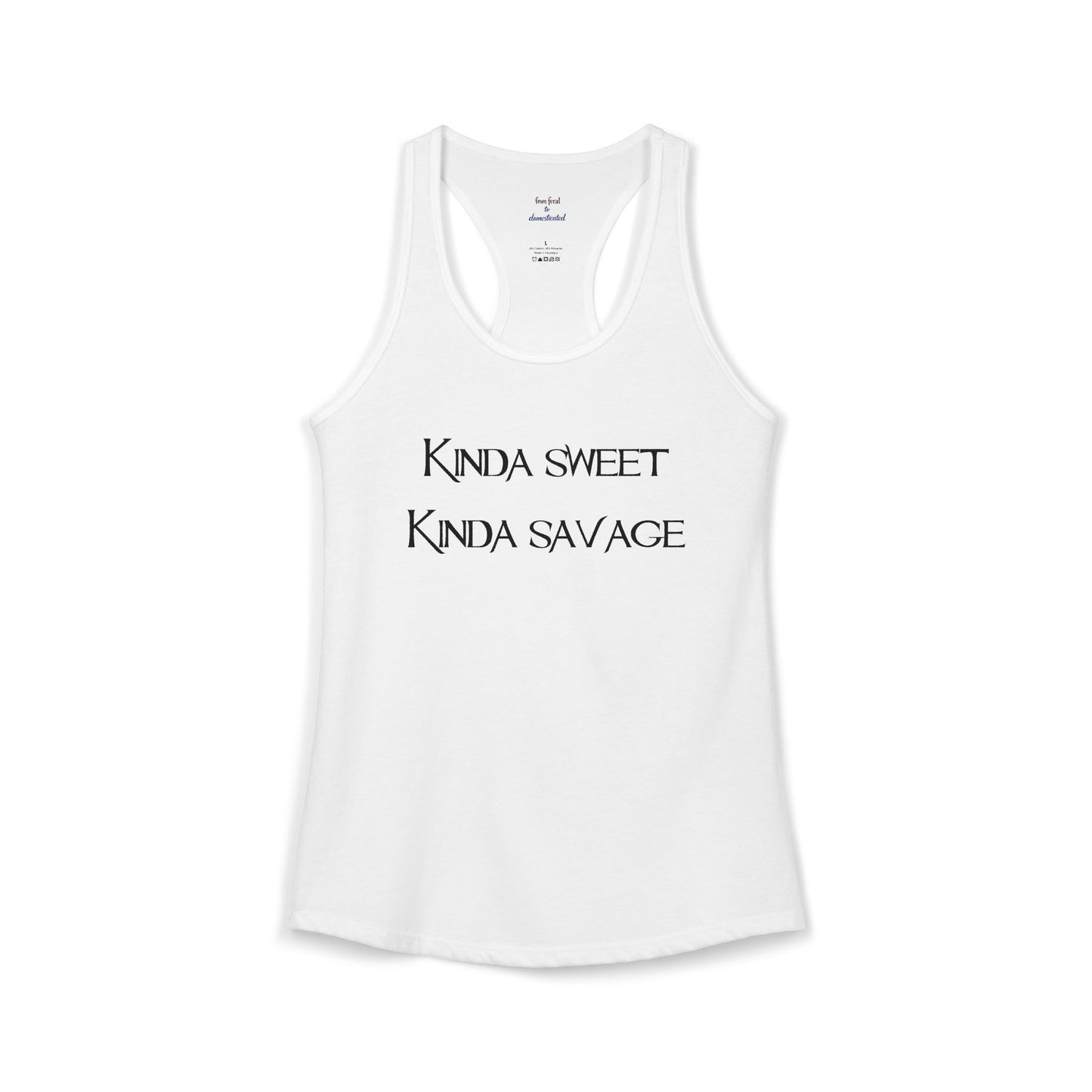 Kinda Both Racerback Tank