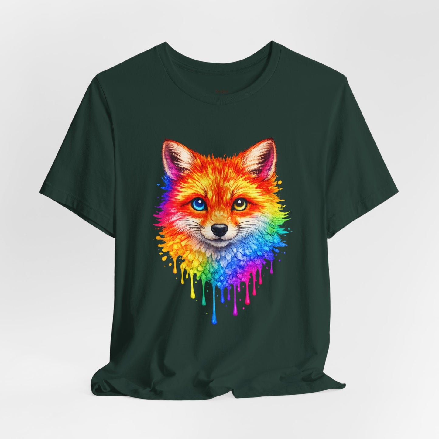 Watercolor Wildlife Fox T-Shirt