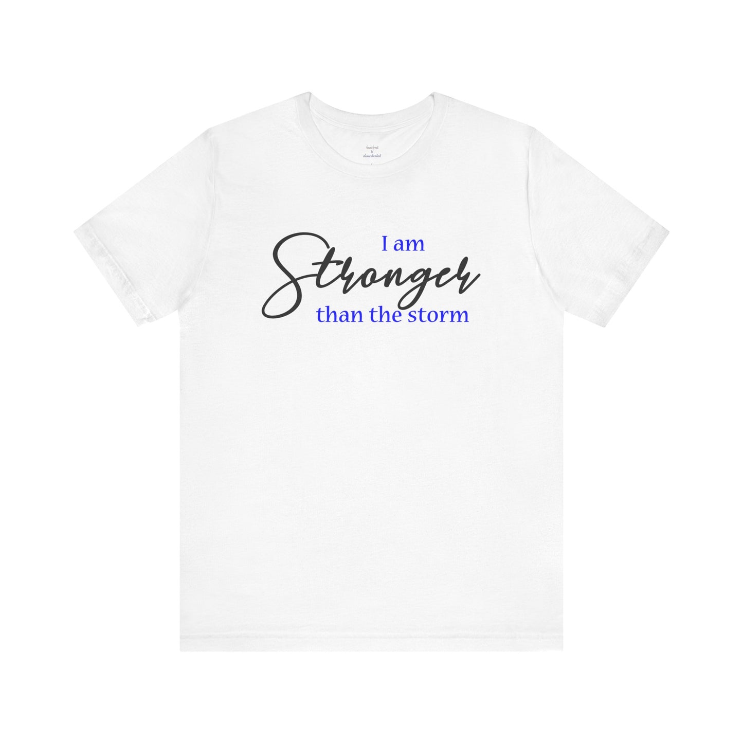 "Stronger Than The Storm" Inspirational Tee