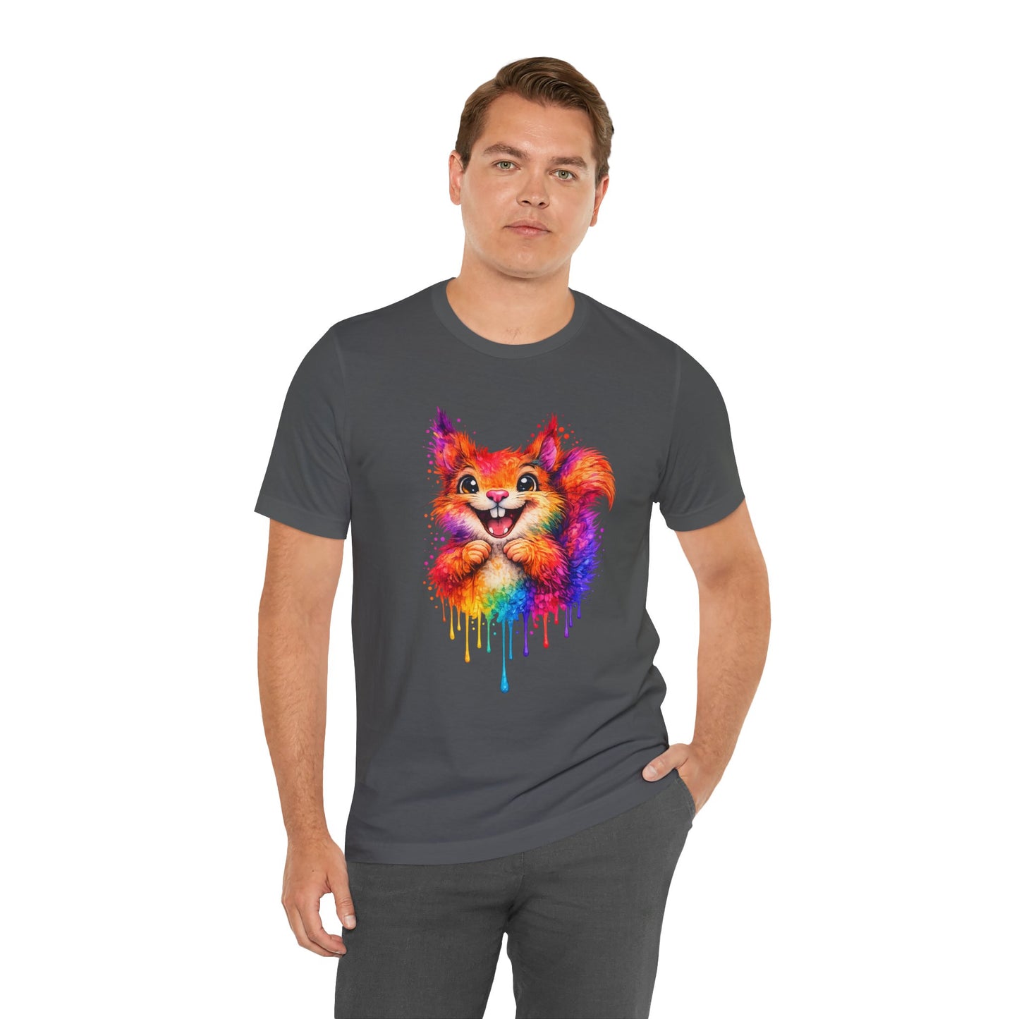 Watercolor Wildlife Squirrel T-Shirt
