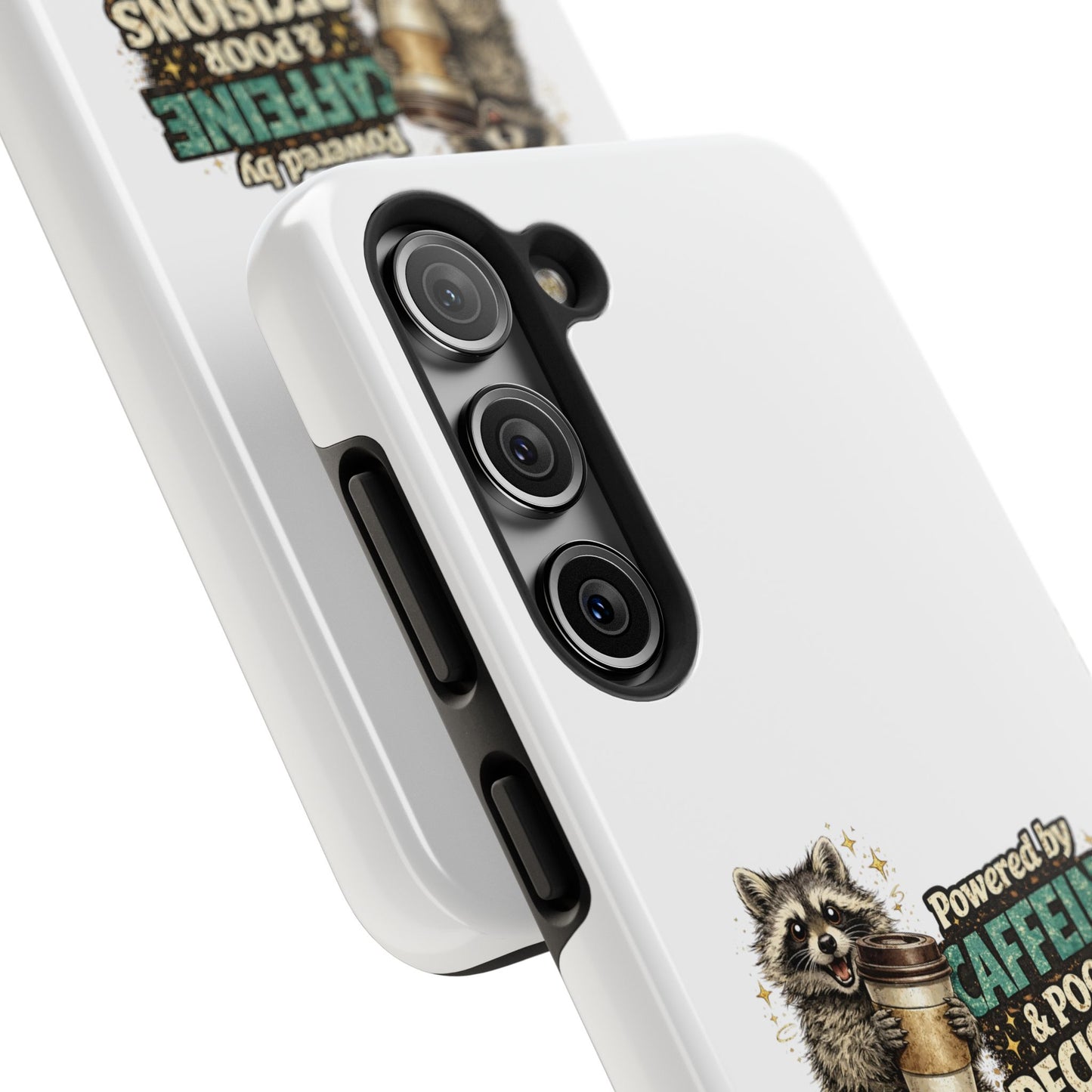 Poor Decisions Raccoon Phone Case — Tough & Cute Protective Phone Cover
