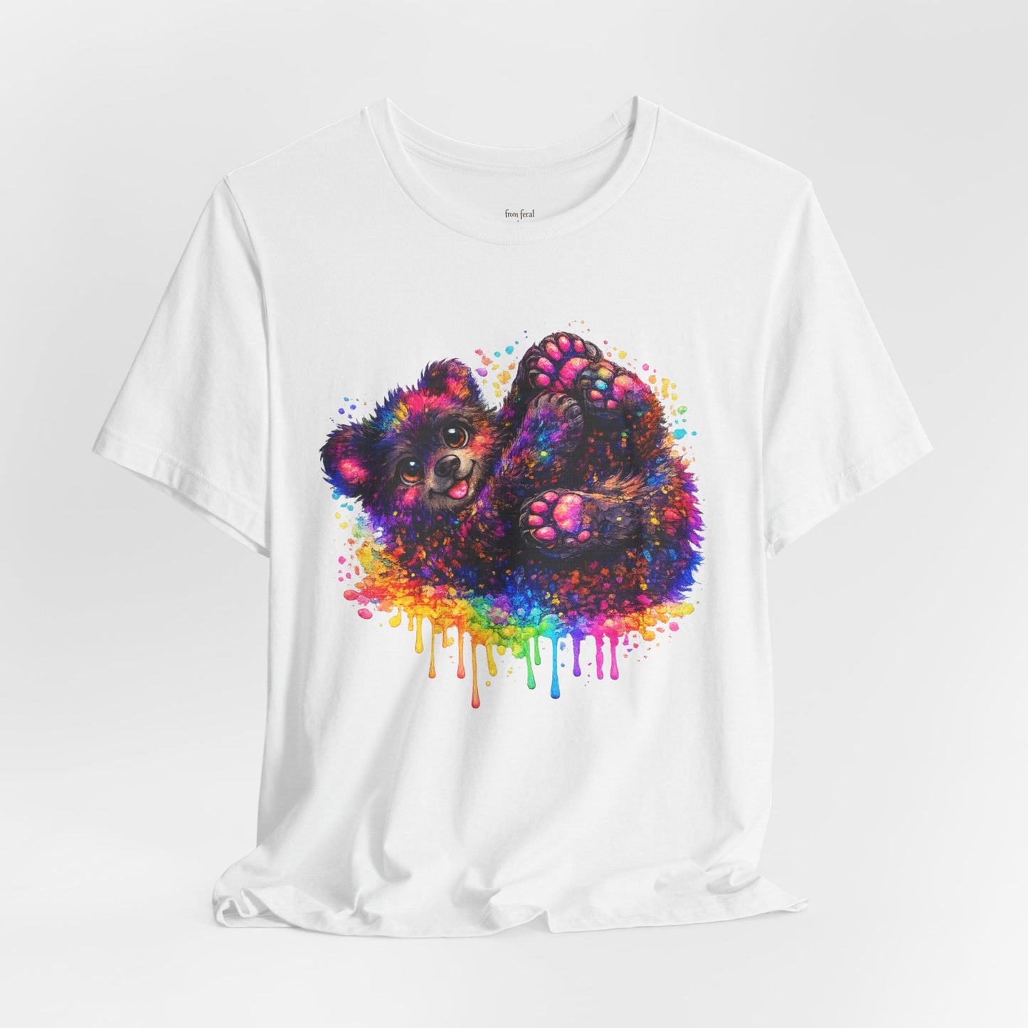 Watercolor Wildlife Bear Cub T-Shirt