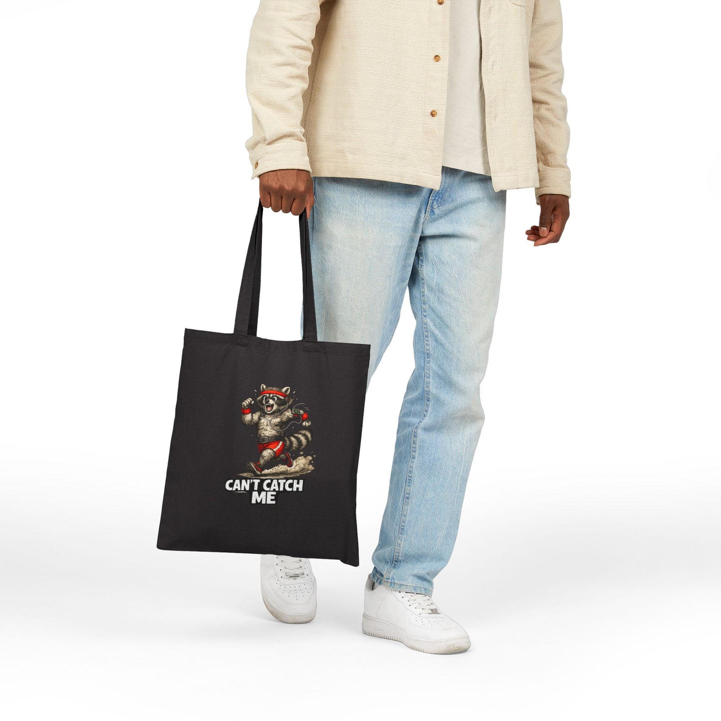 Can't Catch Me Canvas Tote Bag