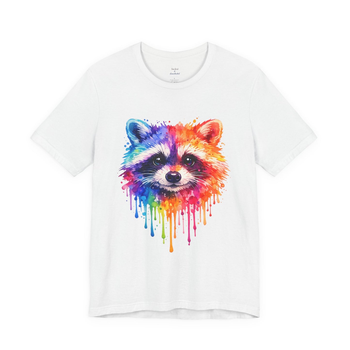 Watercolor Wildlife Raccoon T-Shirt