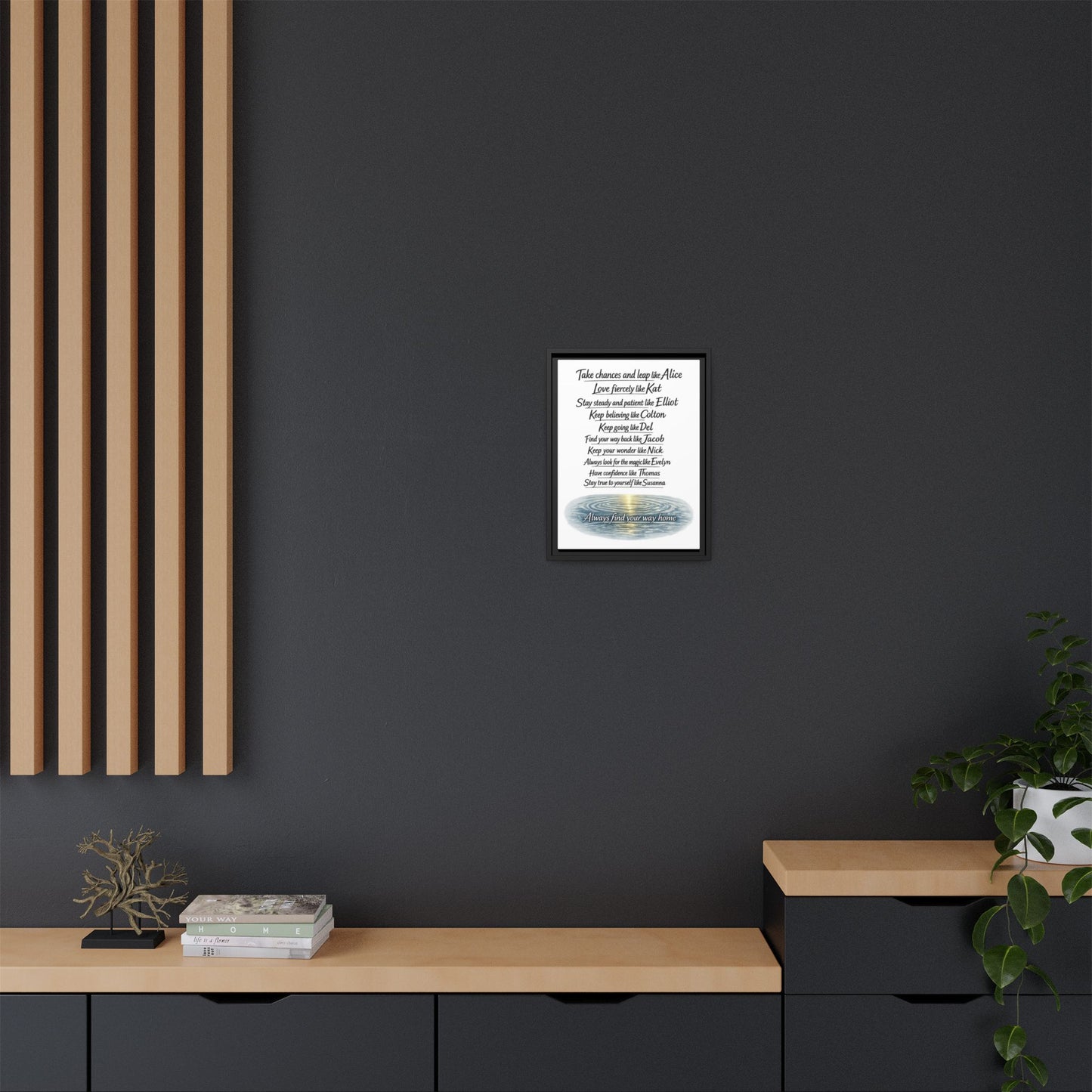 Find Your Way | Matte Canvas, Framed
