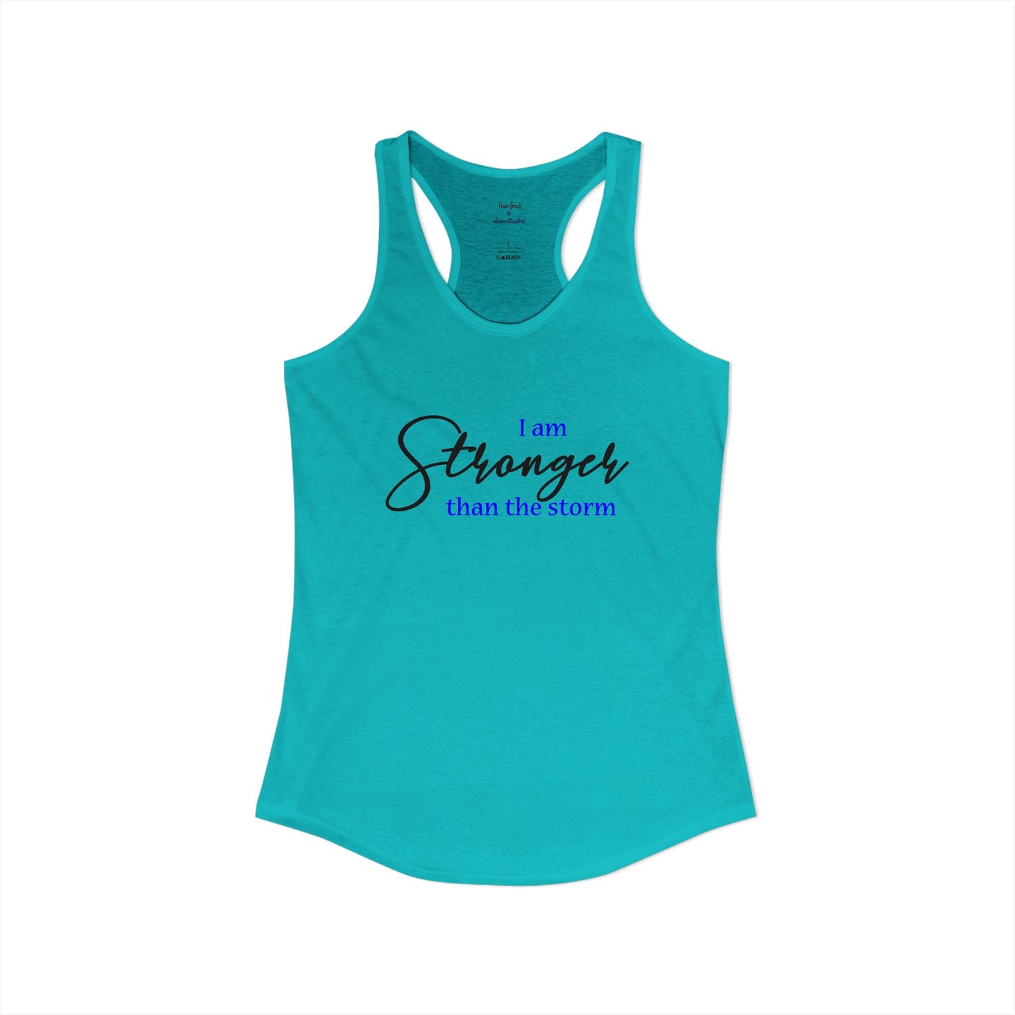 Stronger Than The Storm Racerback Tank
