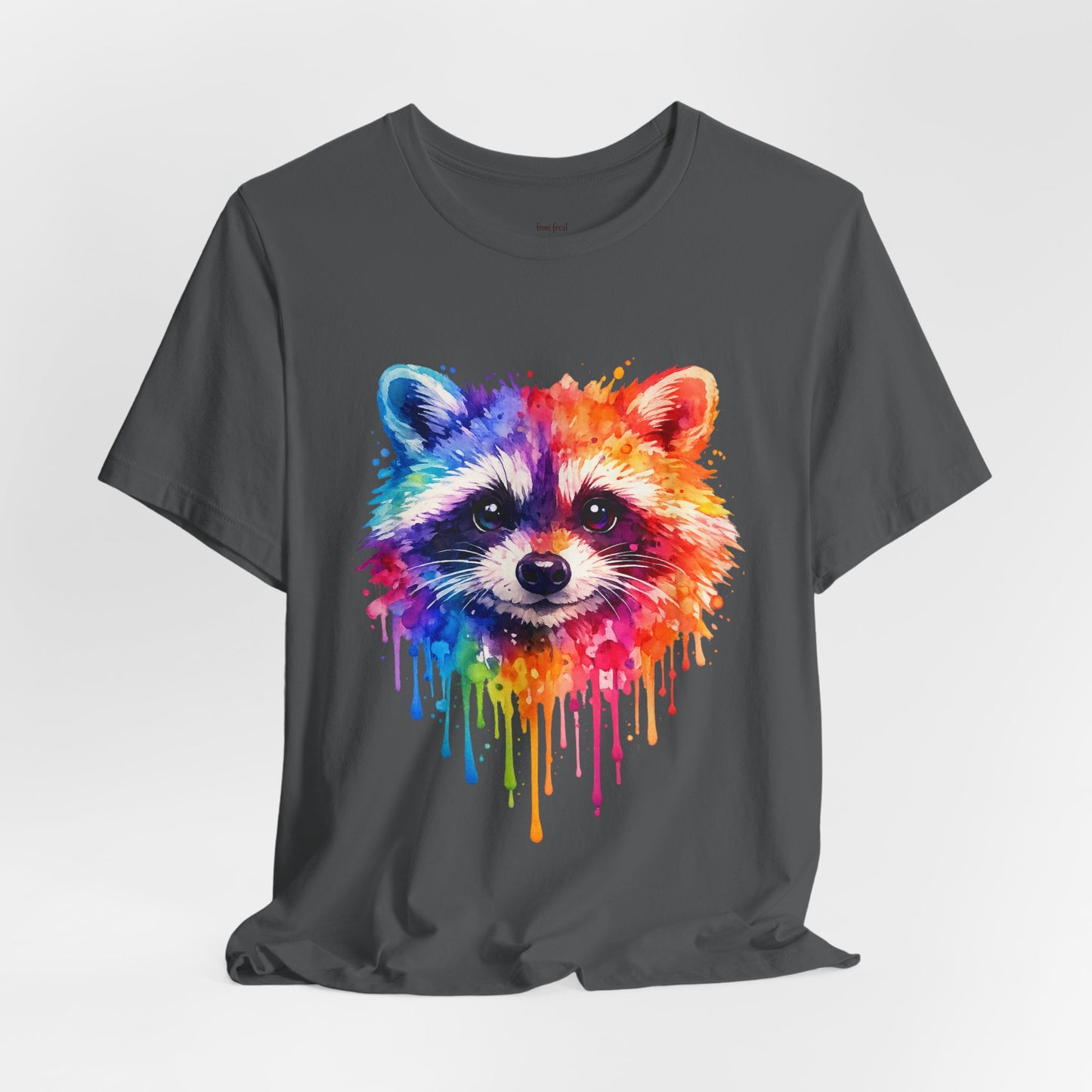 Watercolor Wildlife Raccoon T-Shirt