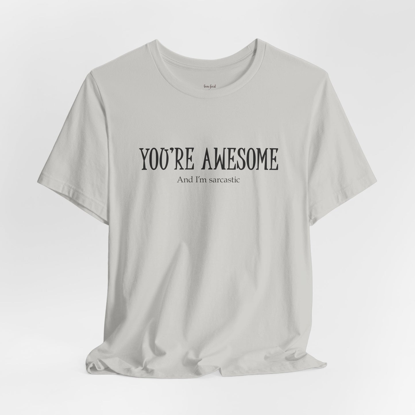 You're Awesome (And I'm Sarcastic) T-Shirt