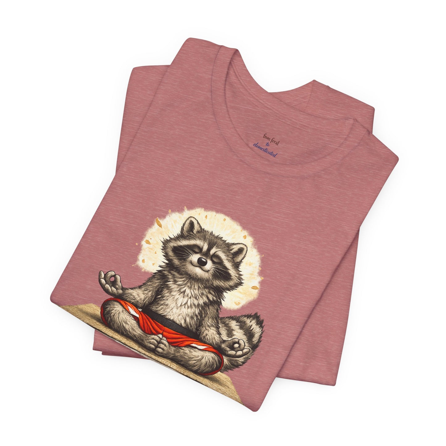 Feral Zen Raccoon T-shirt