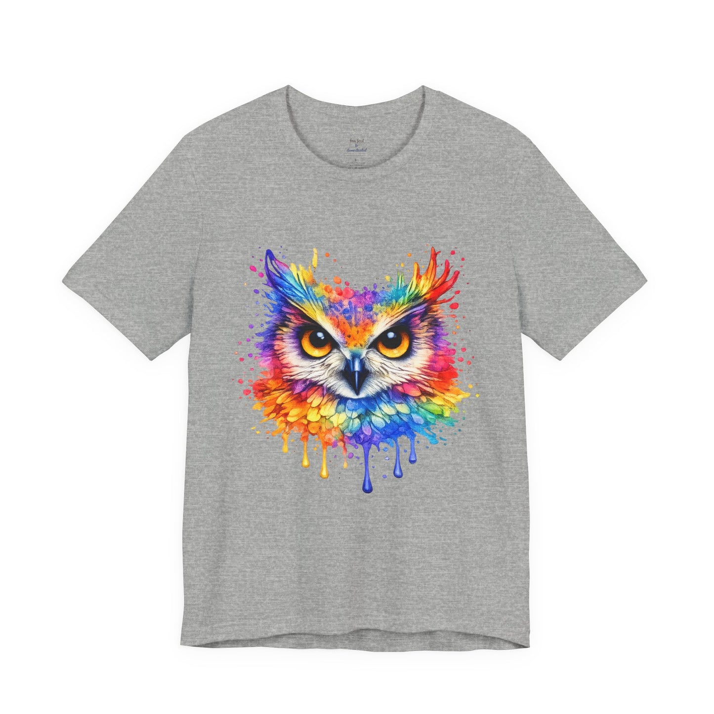 Watercolor Wildlife Owl T-Shirt