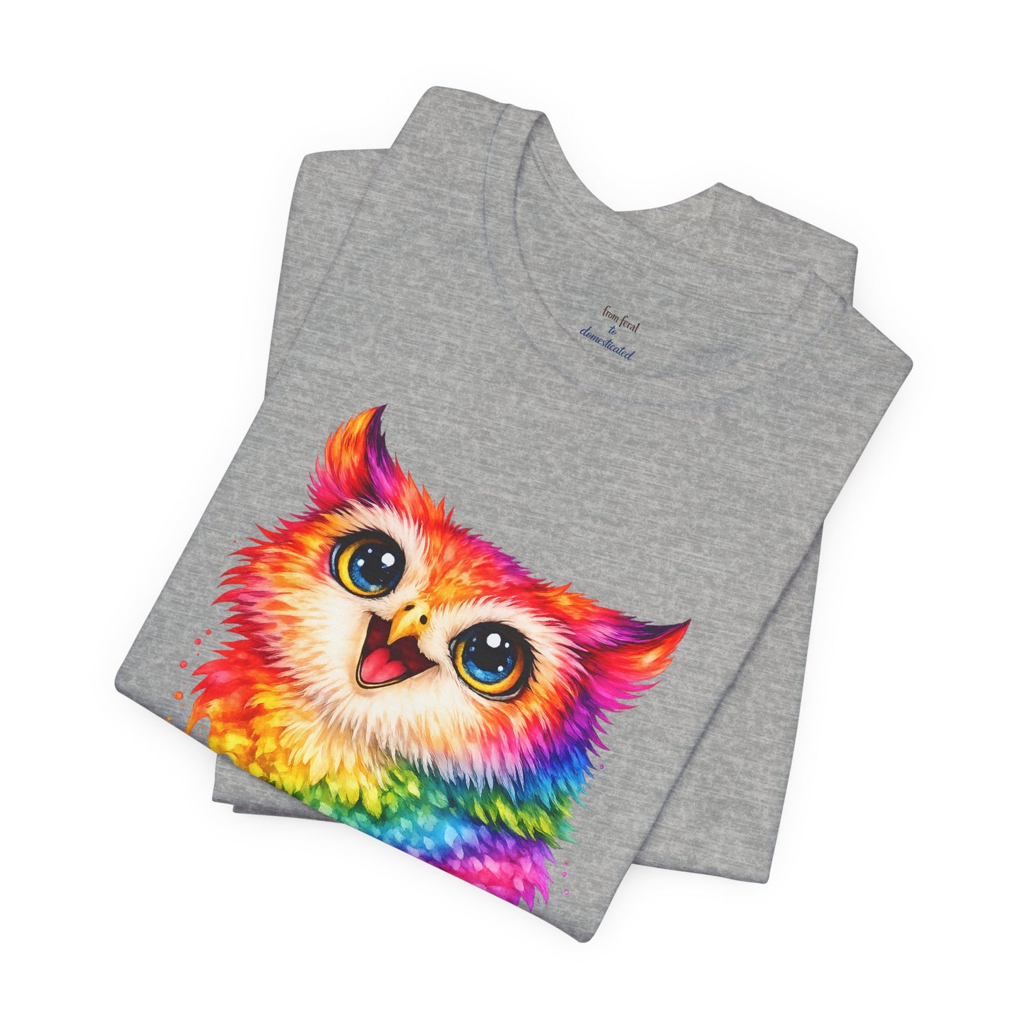 Watercolor Wildlife Owl T-Shirt