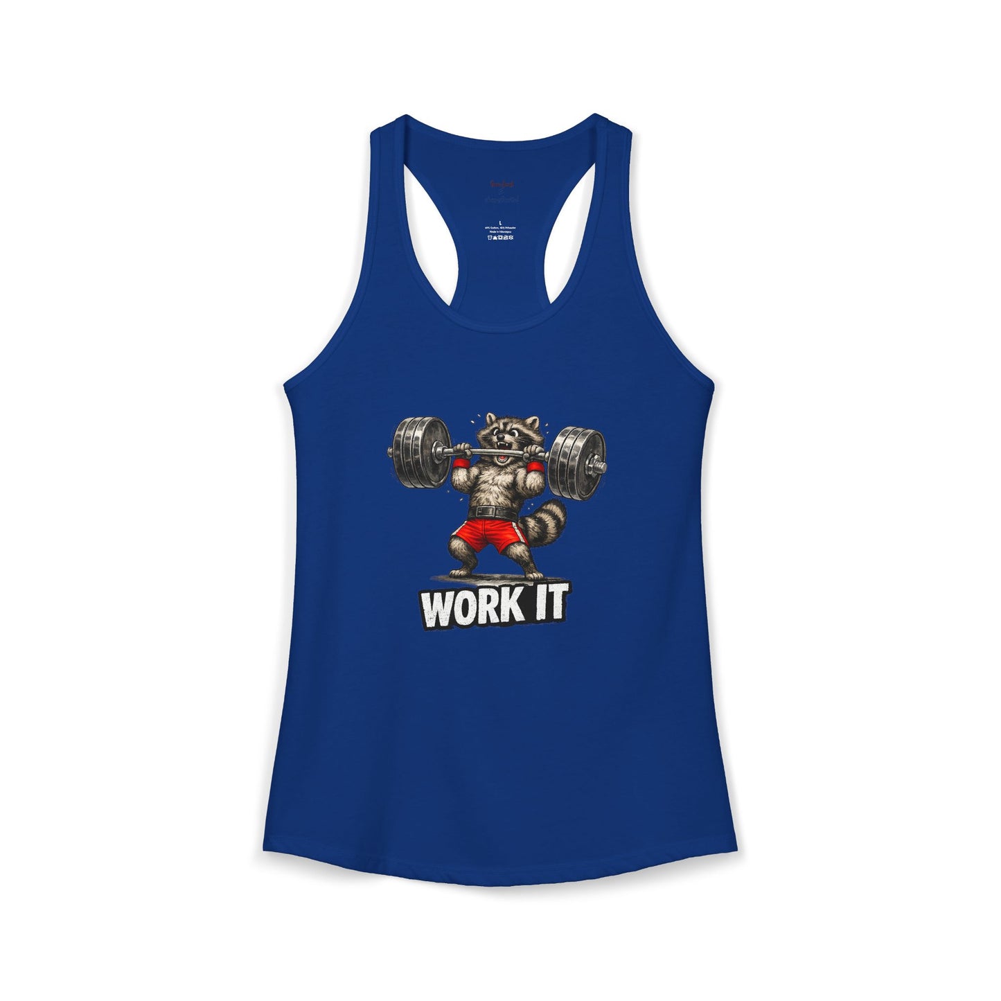 Work It Racerback Tank