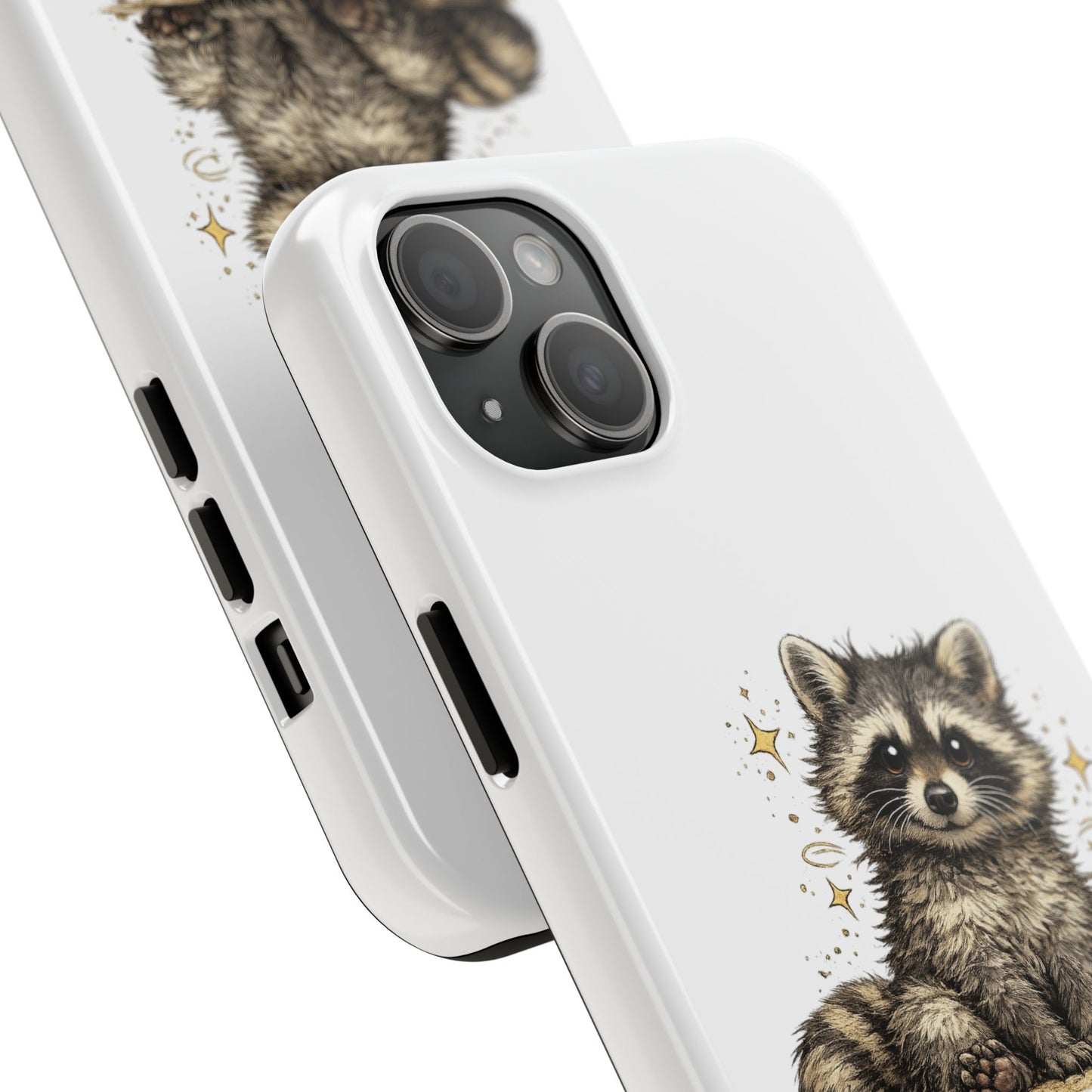 Sweet & Savage Raccoon Phone Case — Tough & Cute Protective Phone Cover
