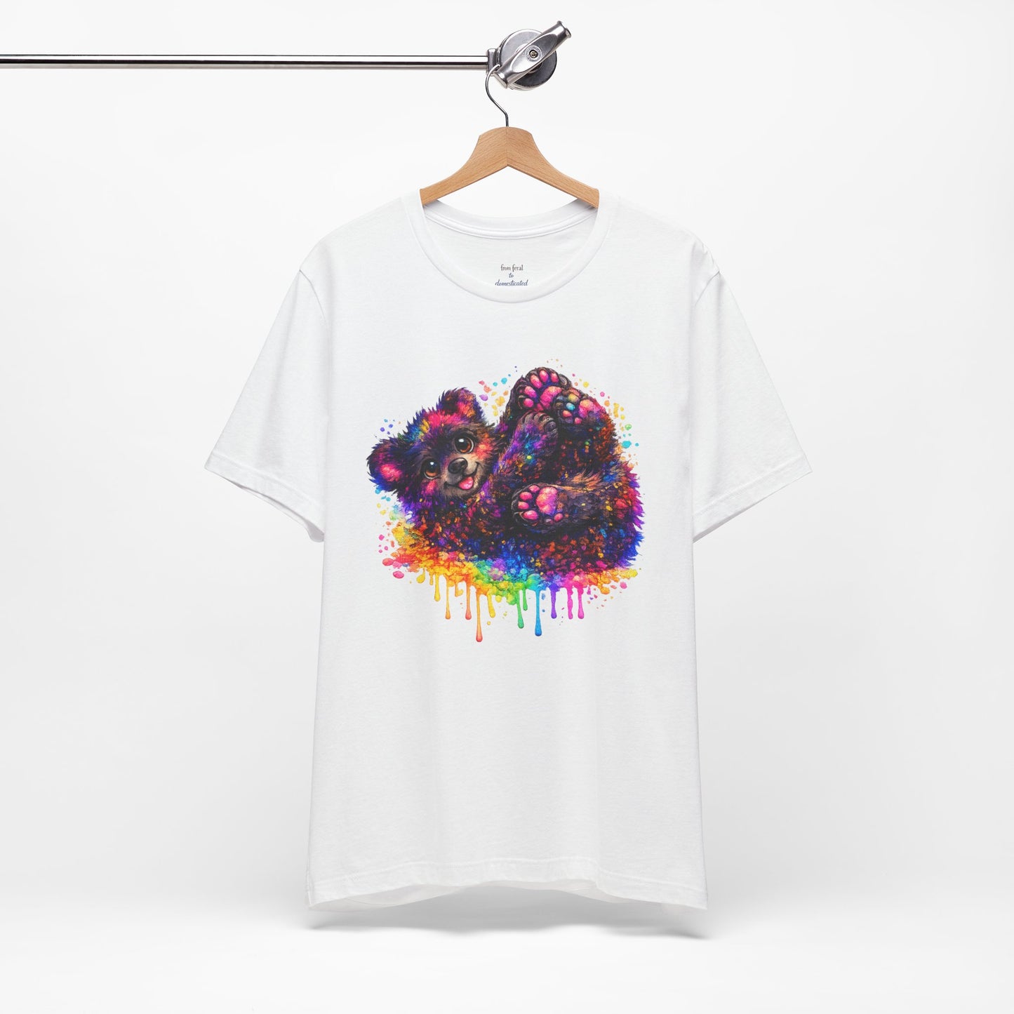 Watercolor Wildlife Bear Cub T-Shirt