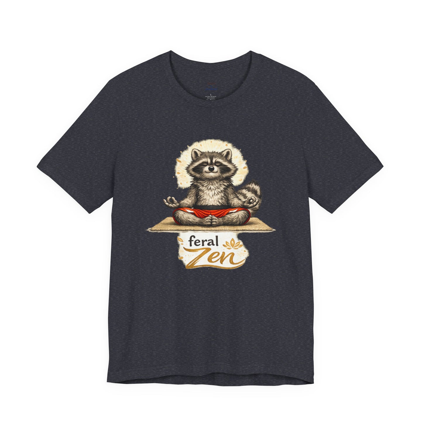 Feral Zen Raccoon T-shirt