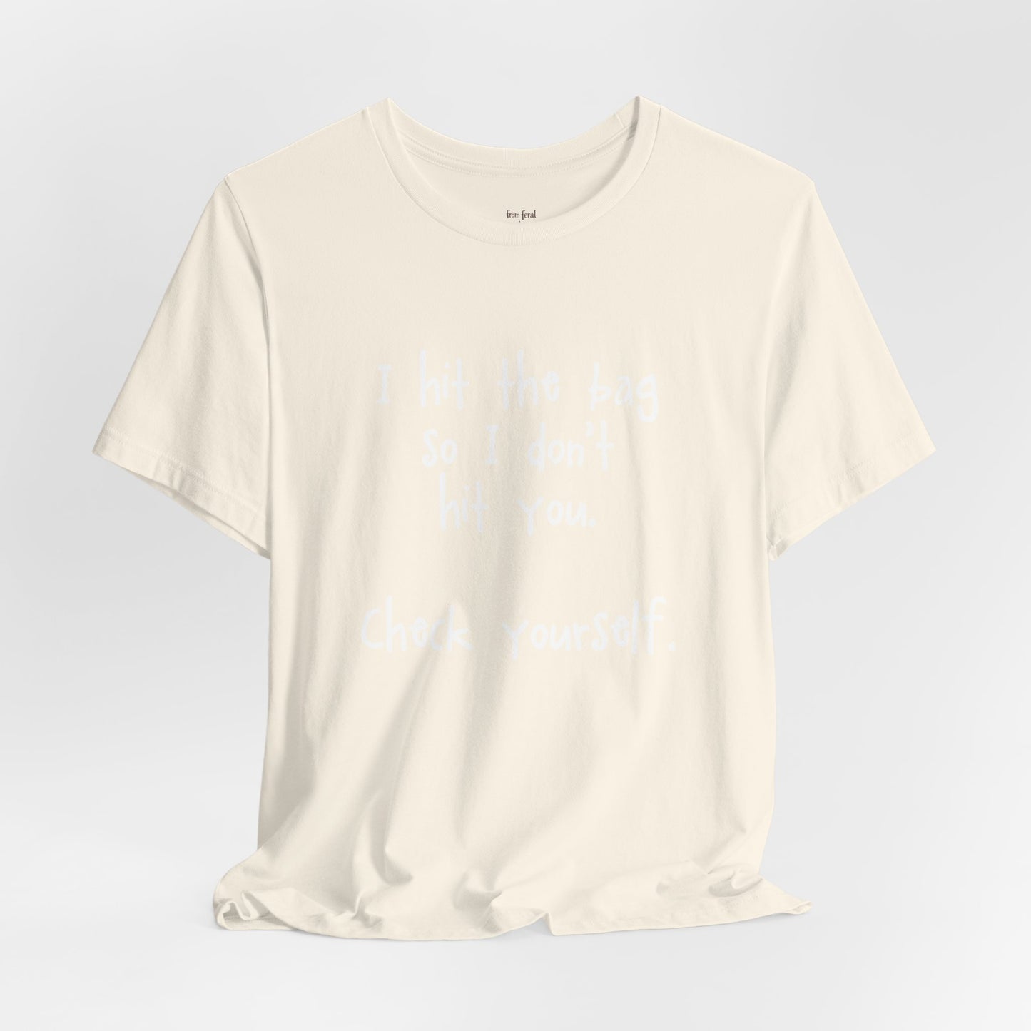 "Check Yourself" Kickboxing Tee