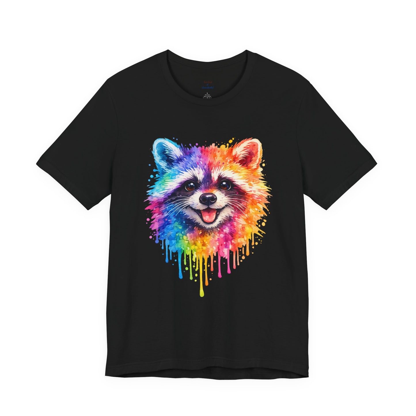 Watercolor Wildlife Raccoon T-Shirt