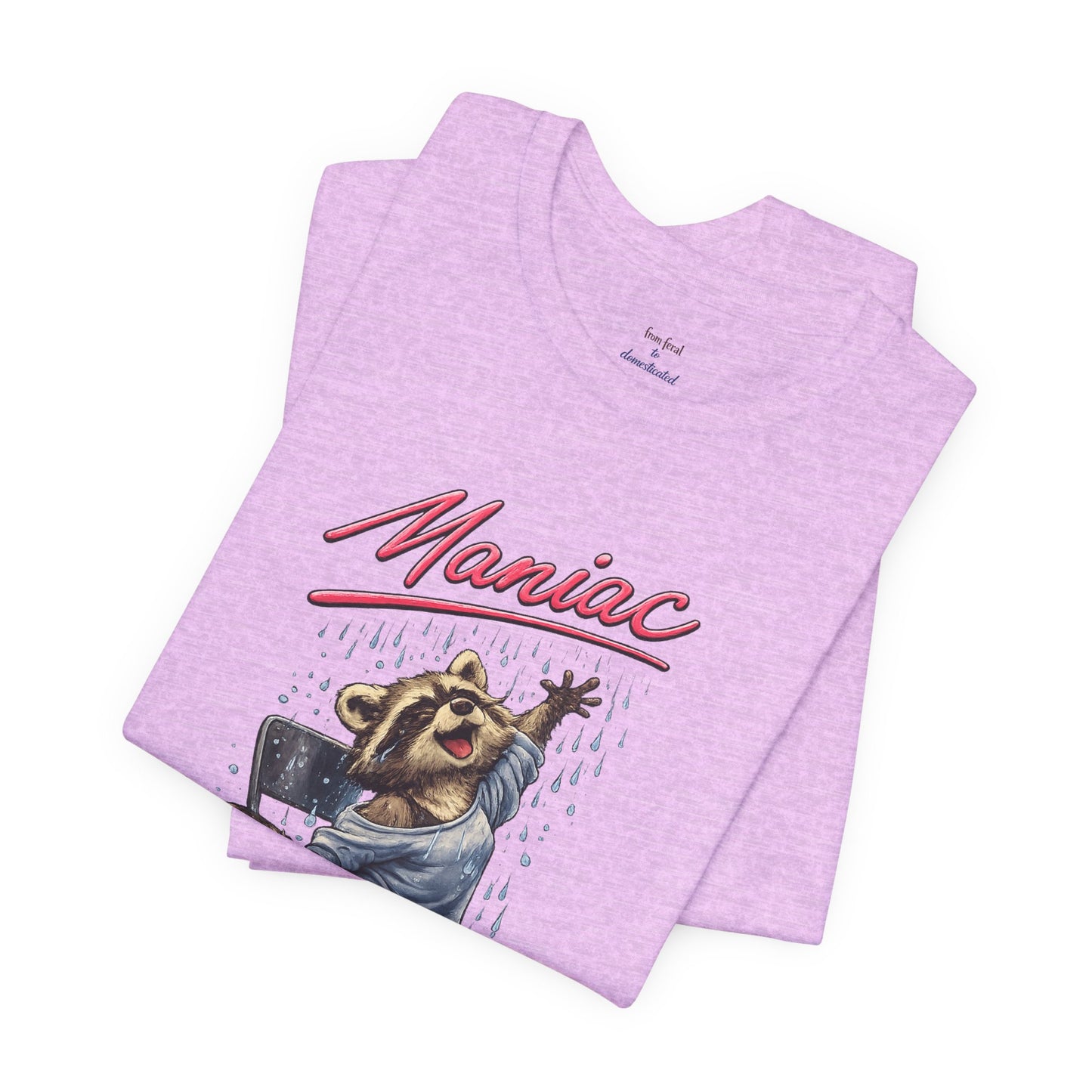 Maniac Raccoon T-shirt