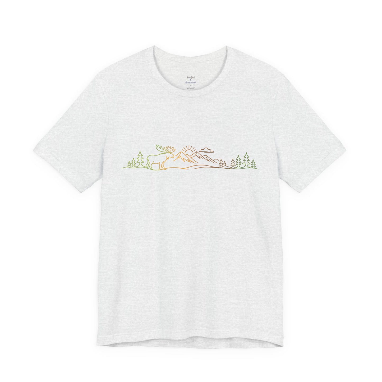 Moose Mountain Scene | Hiking Tee