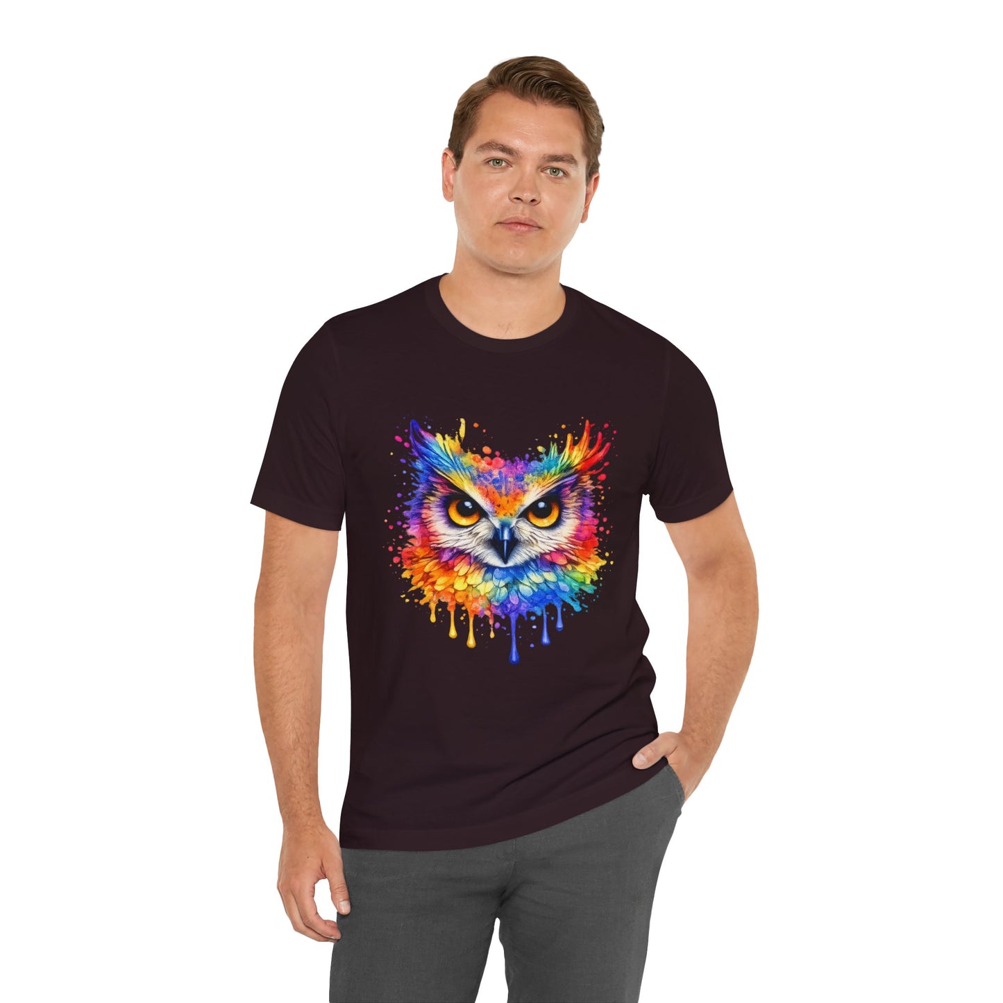 Watercolor Wildlife Owl T-Shirt