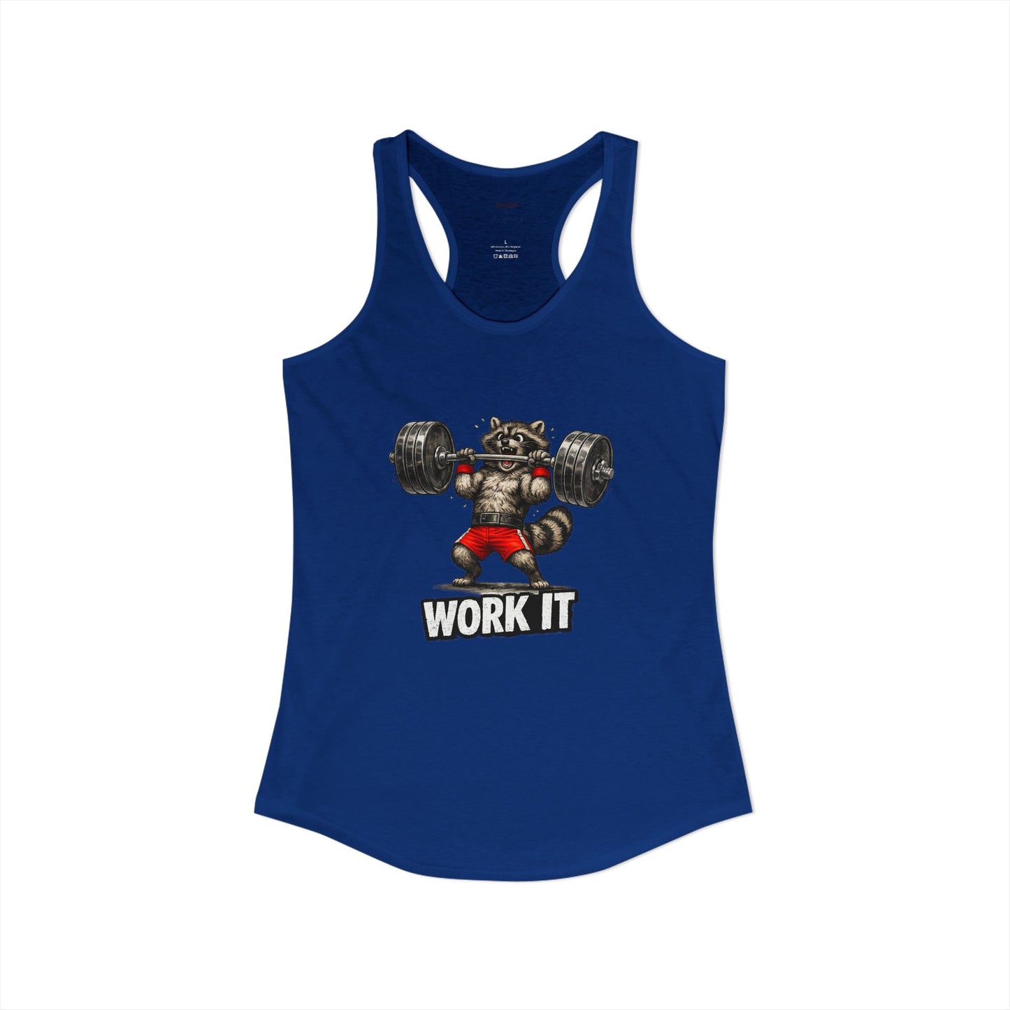 Work It Racerback Tank
