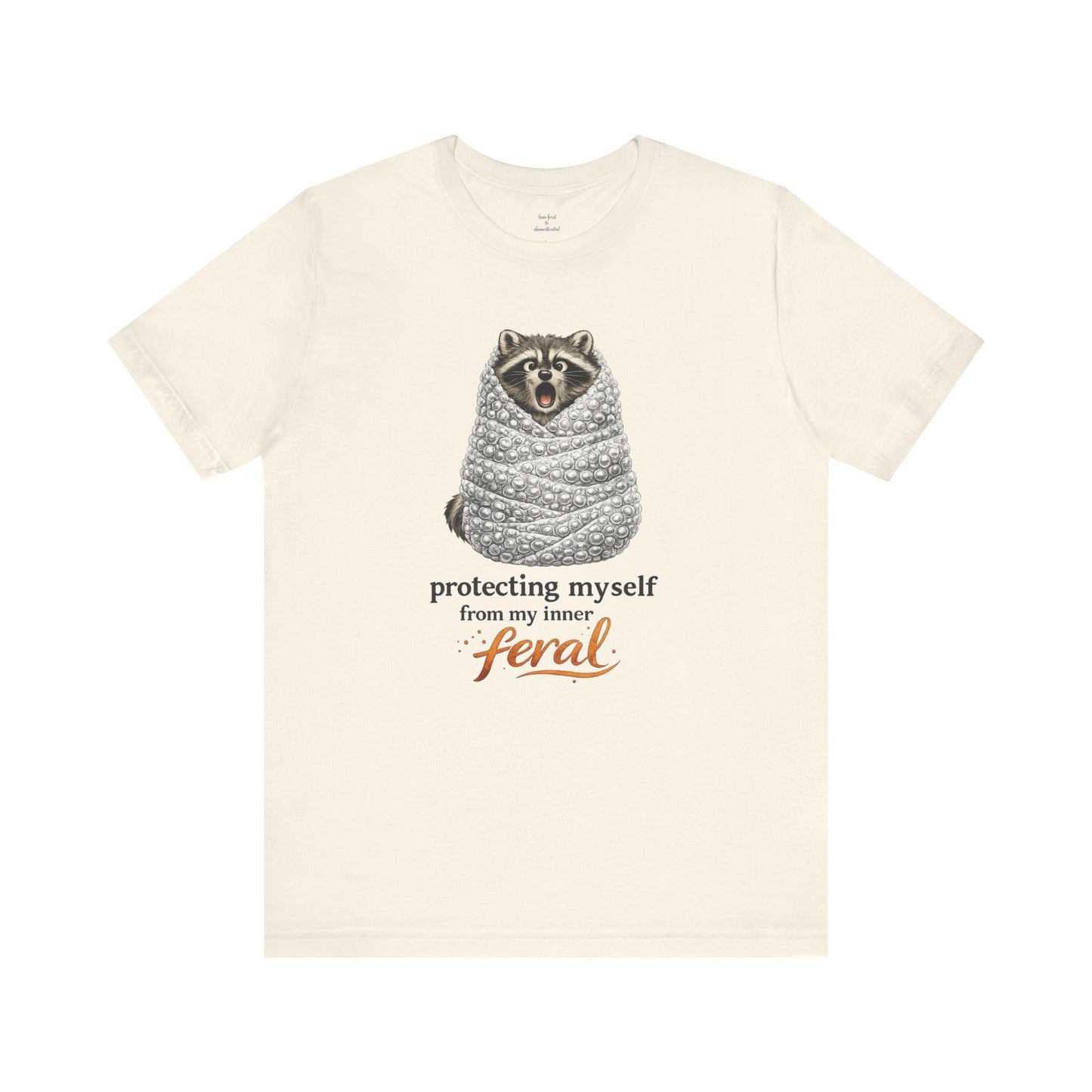 Bubble Wrapped Raccoon T-shirt