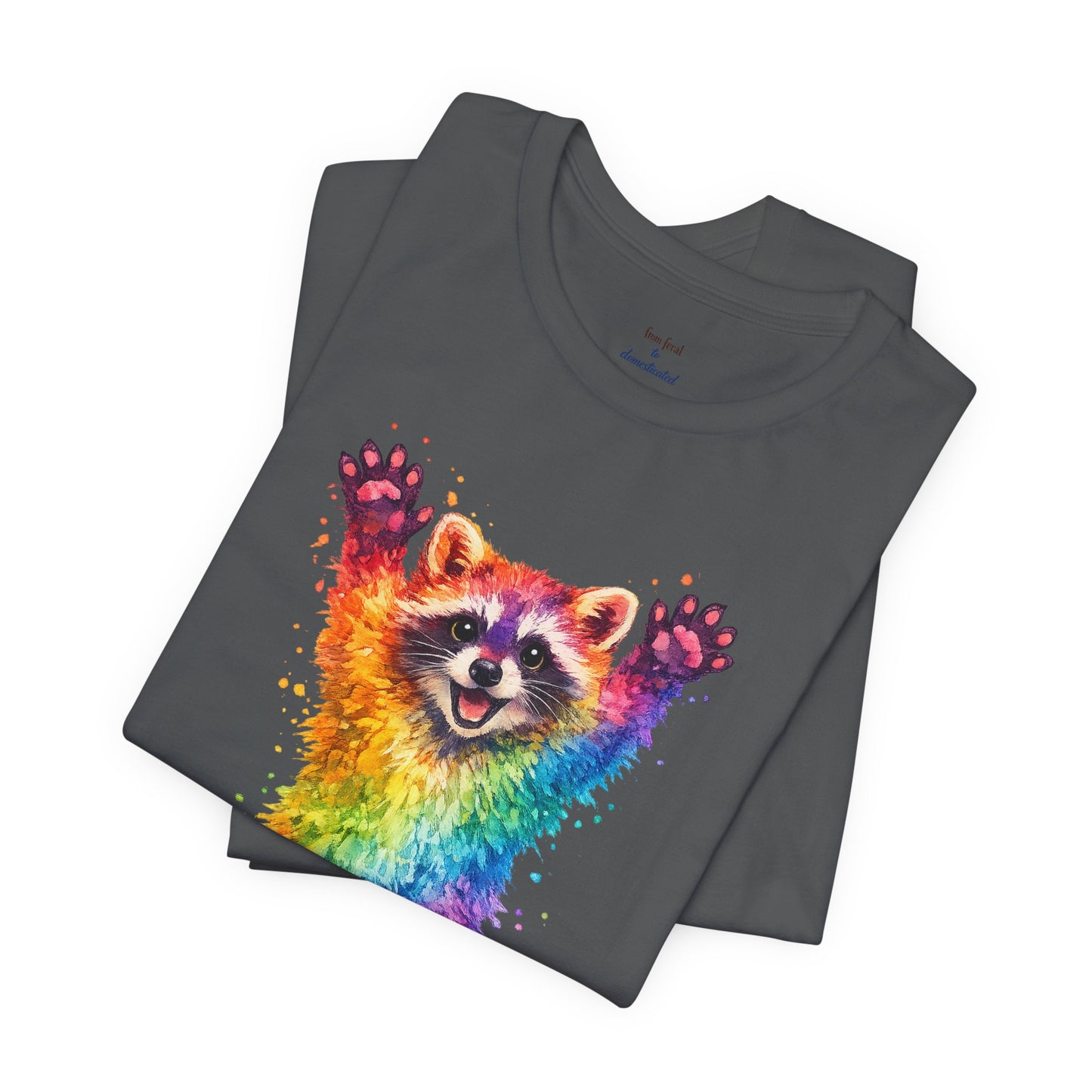 Watercolor Wildlife Raccoon T-Shirt
