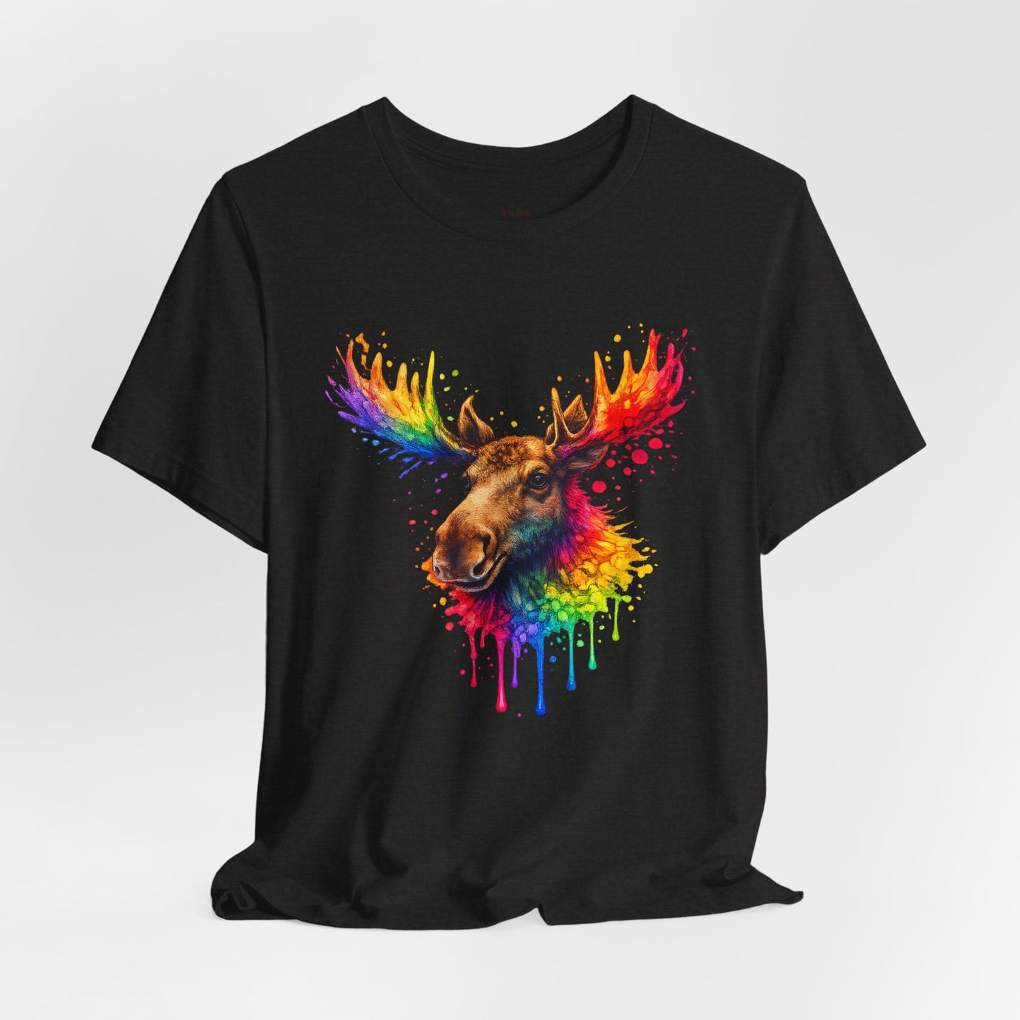 Watercolor Wildlife Moose T-Shirt