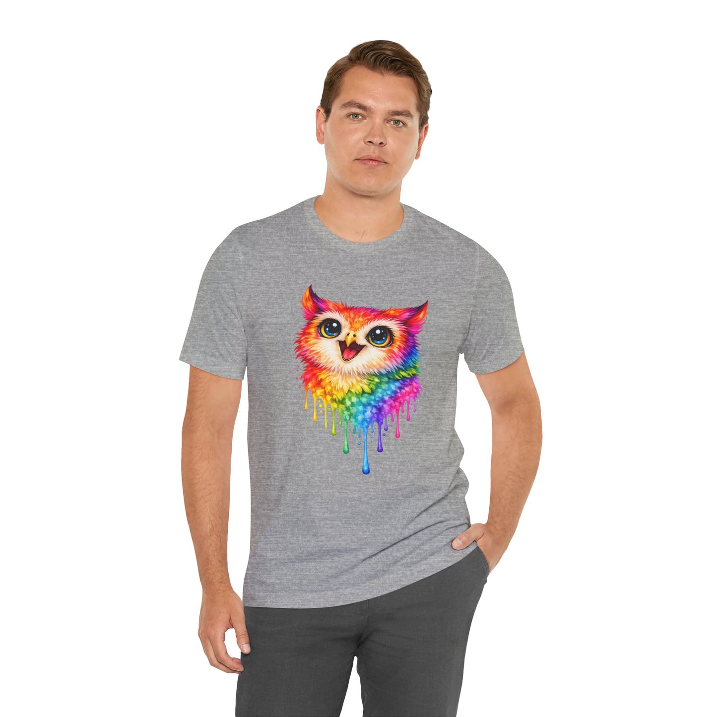 Watercolor Wildlife Owl T-Shirt